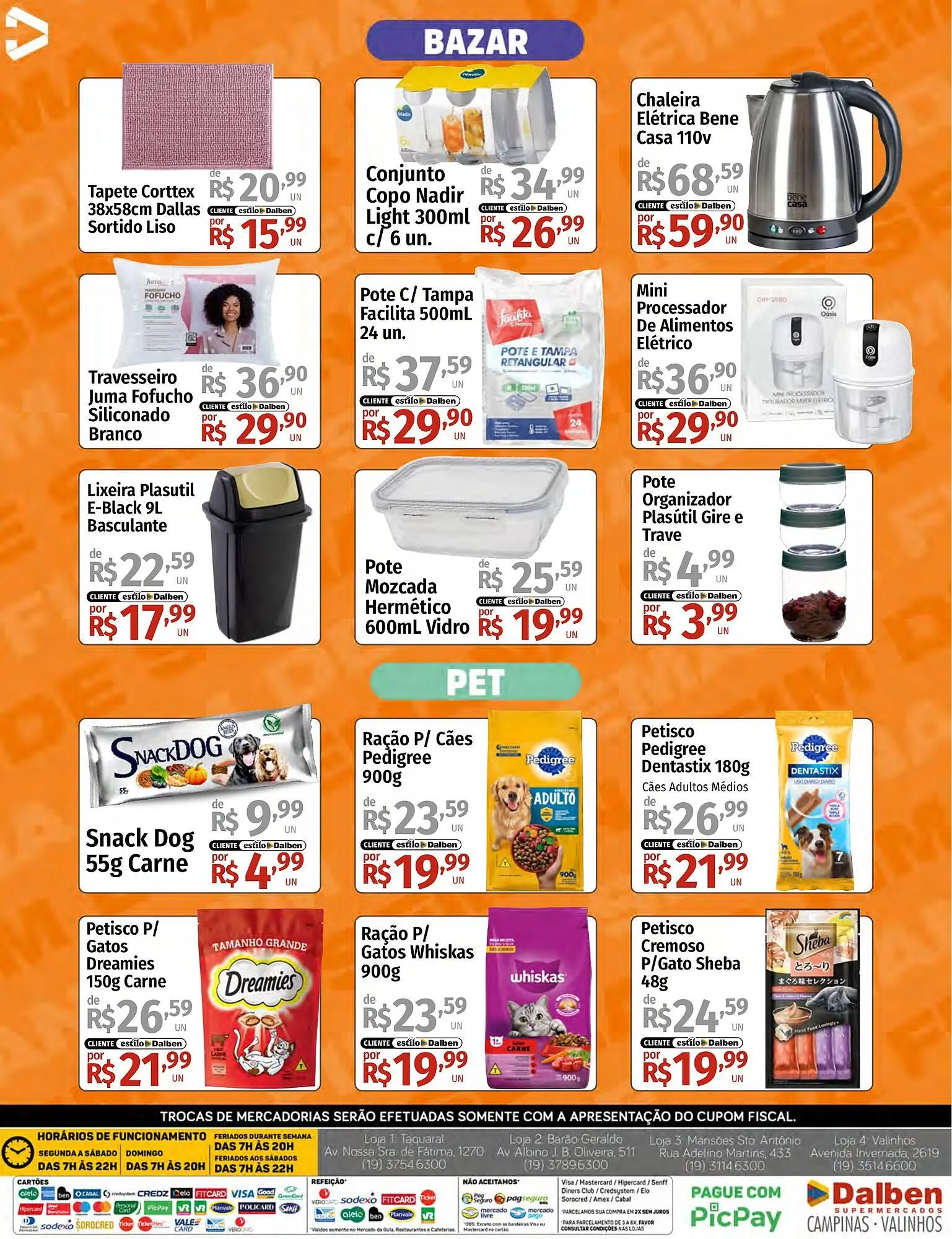 Encarte de Catálogo Supermercado Dalben 10 de abril até 12 de abril 2026 - Pagina 16