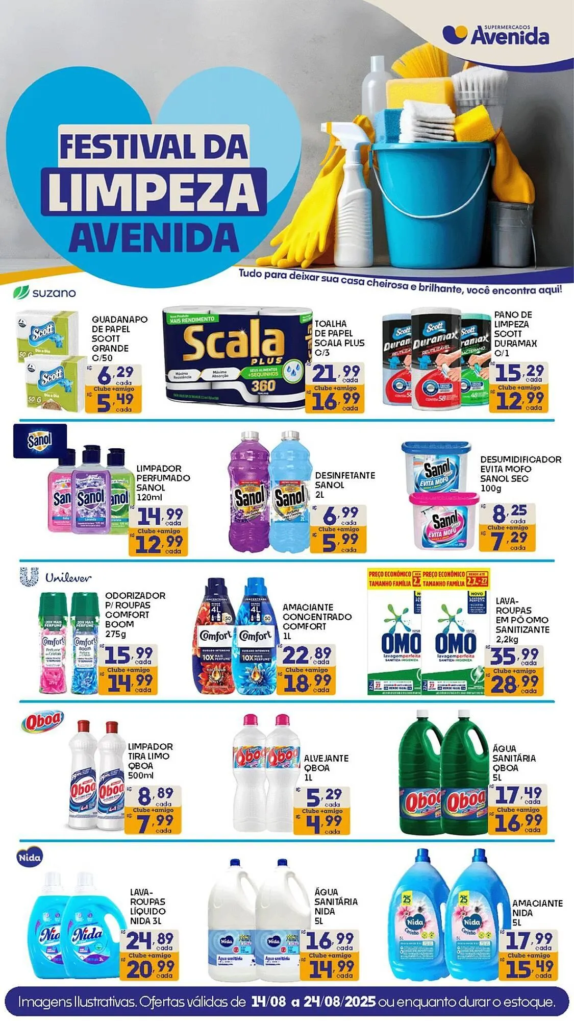 Encarte de Catálogo Supermercados Avenida 18 de agosto até 31 de agosto 2025 - Pagina 9