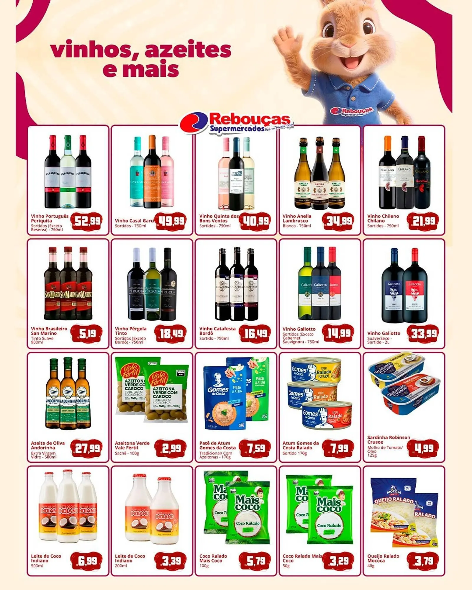 Encarte de Catálogo Rebouças Supermercados 1 de abril até 5 de abril 2026 - Pagina 2