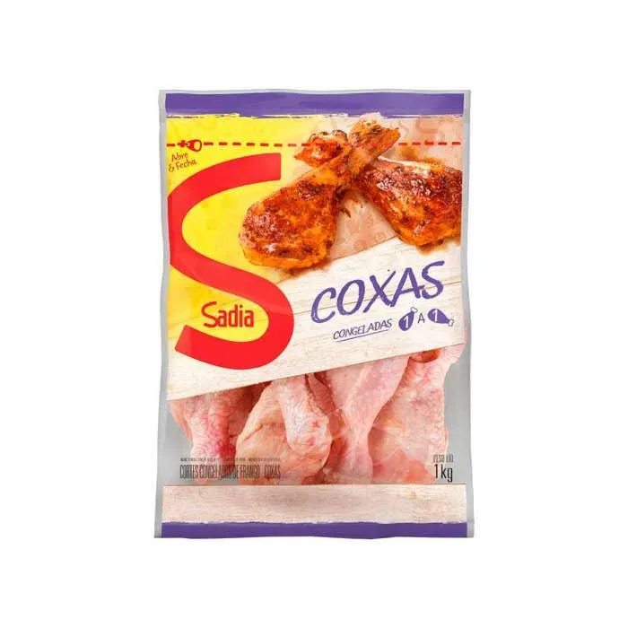Coxa De Frango Congelada Sadia 1kg