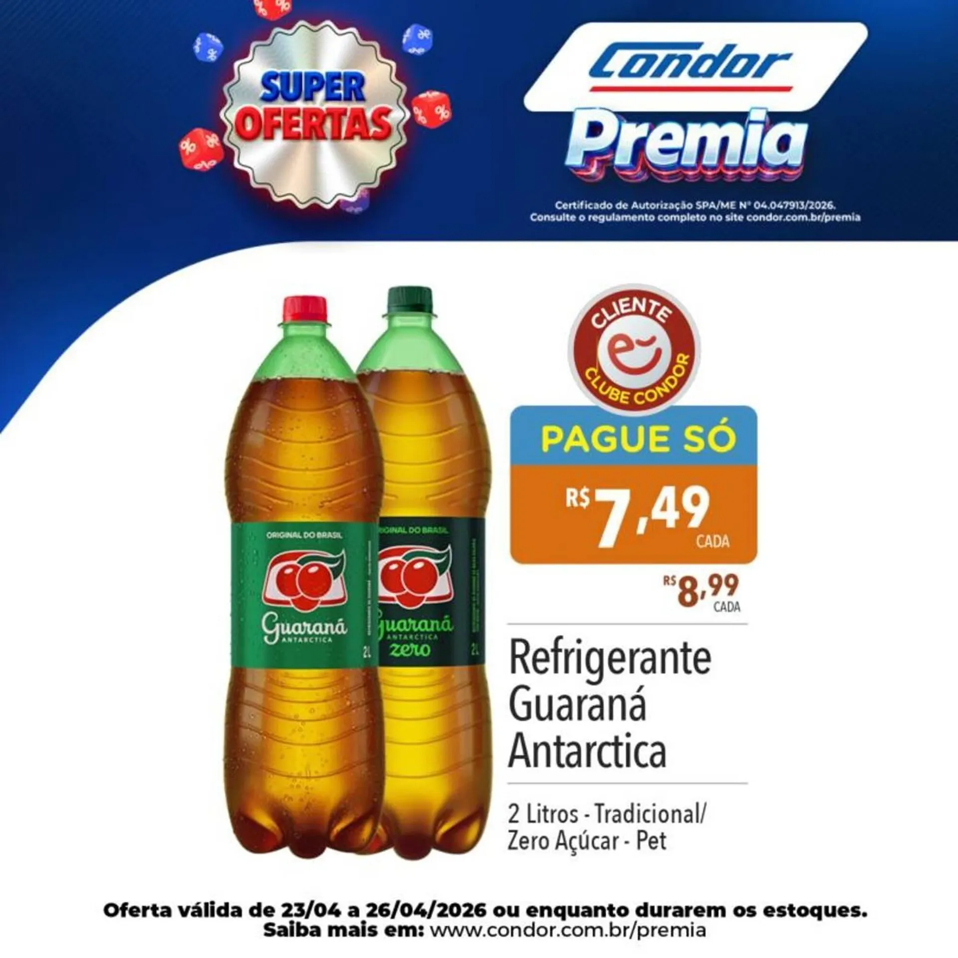 Encarte de Catálogo Supermercados Condor 23 de abril até 26 de abril 2026 - Pagina 3