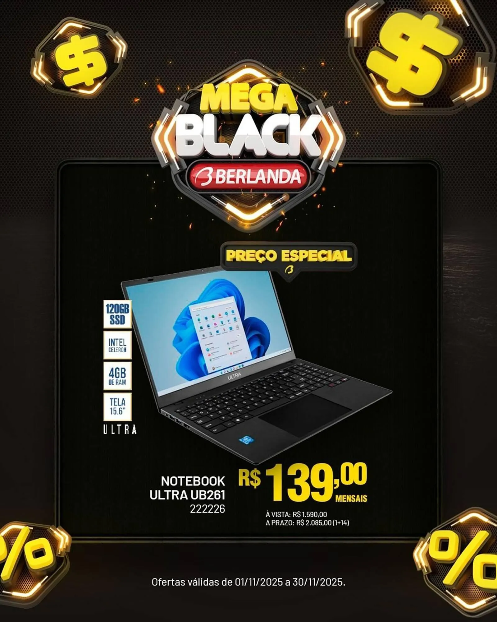 Encarte de Catálogo Berlanda 1 de novembro até 30 de novembro 2025 - Pagina 5