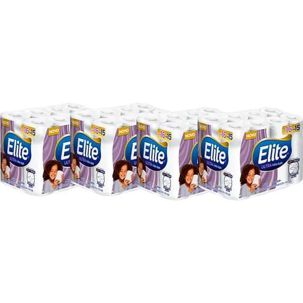 Papel higiênico Folha dupla 30m, com 64 rolos, Elite, Softys - FD 64 RL