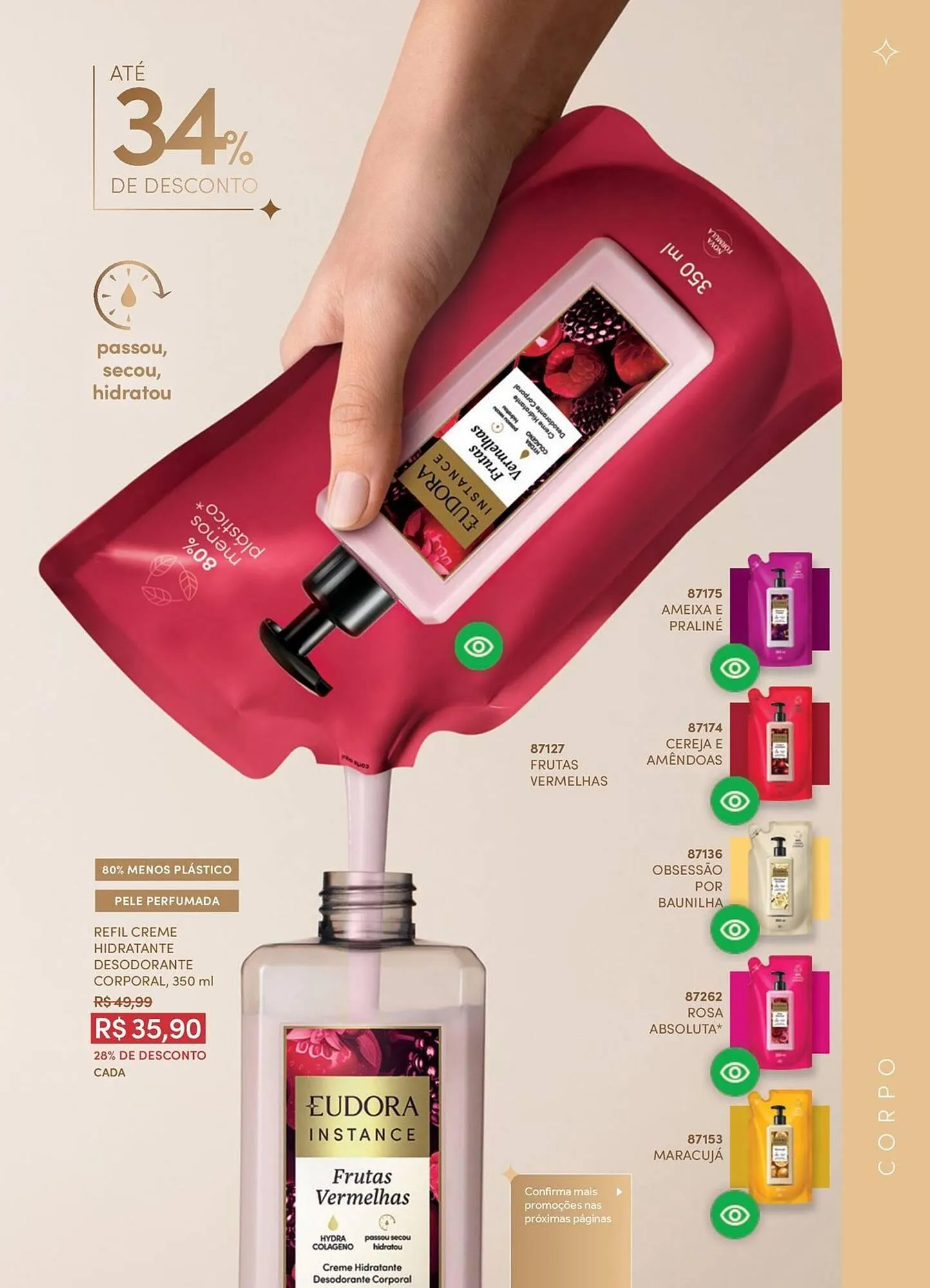 Encarte de Catálogo Eudora 24 de fevereiro até 31 de março 2026 - Pagina 81