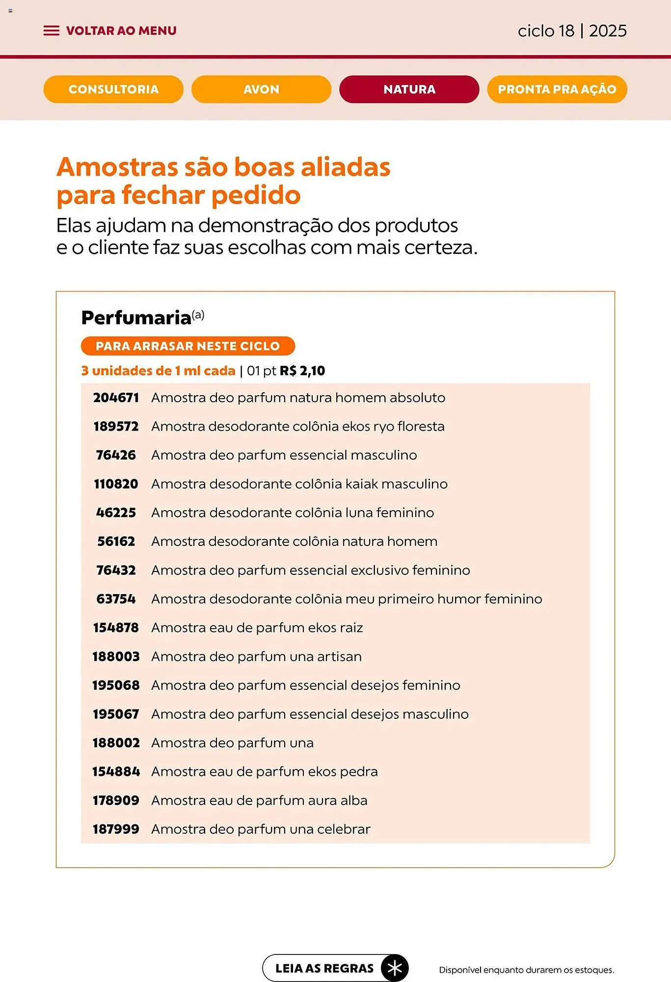 Encarte de Catálogo Avon 29 de outubro até 30 de novembro 2025 - Pagina 74