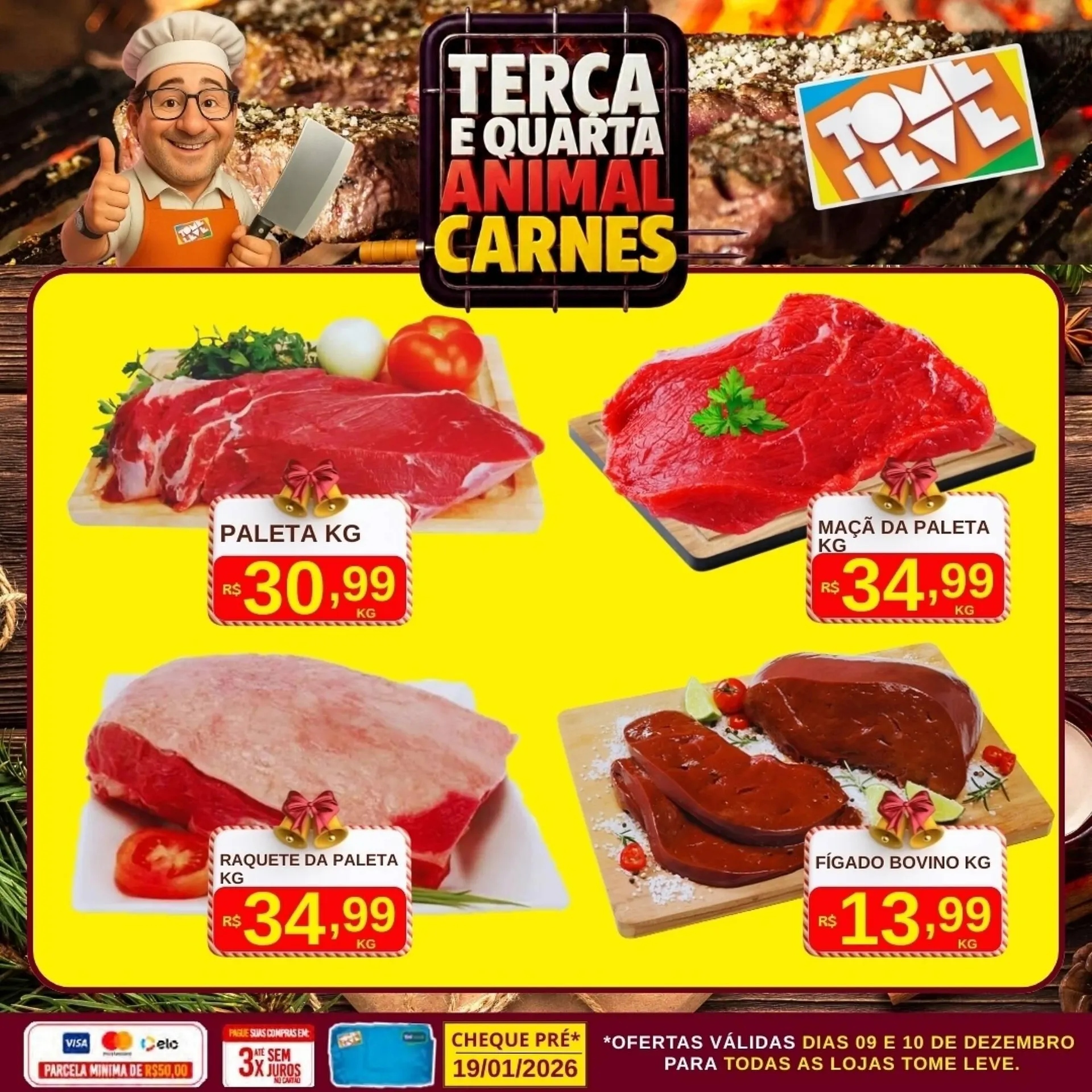 Encarte de Catálogo Tome Leve 9 de dezembro até 10 de dezembro 2025 - Pagina 1