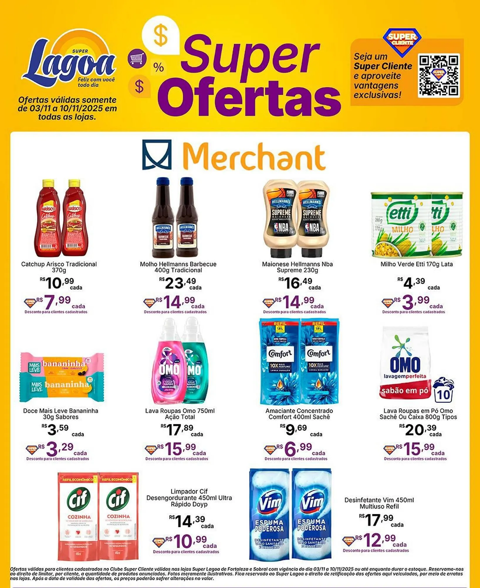 Encarte de Encarte Super Lagoa 3 de novembro até 10 de novembro 2025 - Pagina 3