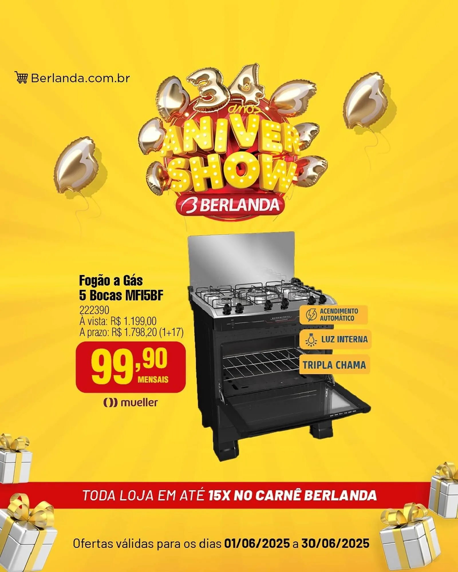 Encarte de Catálogo Berlanda 10 de junho até 30 de junho 2025 - Pagina 3