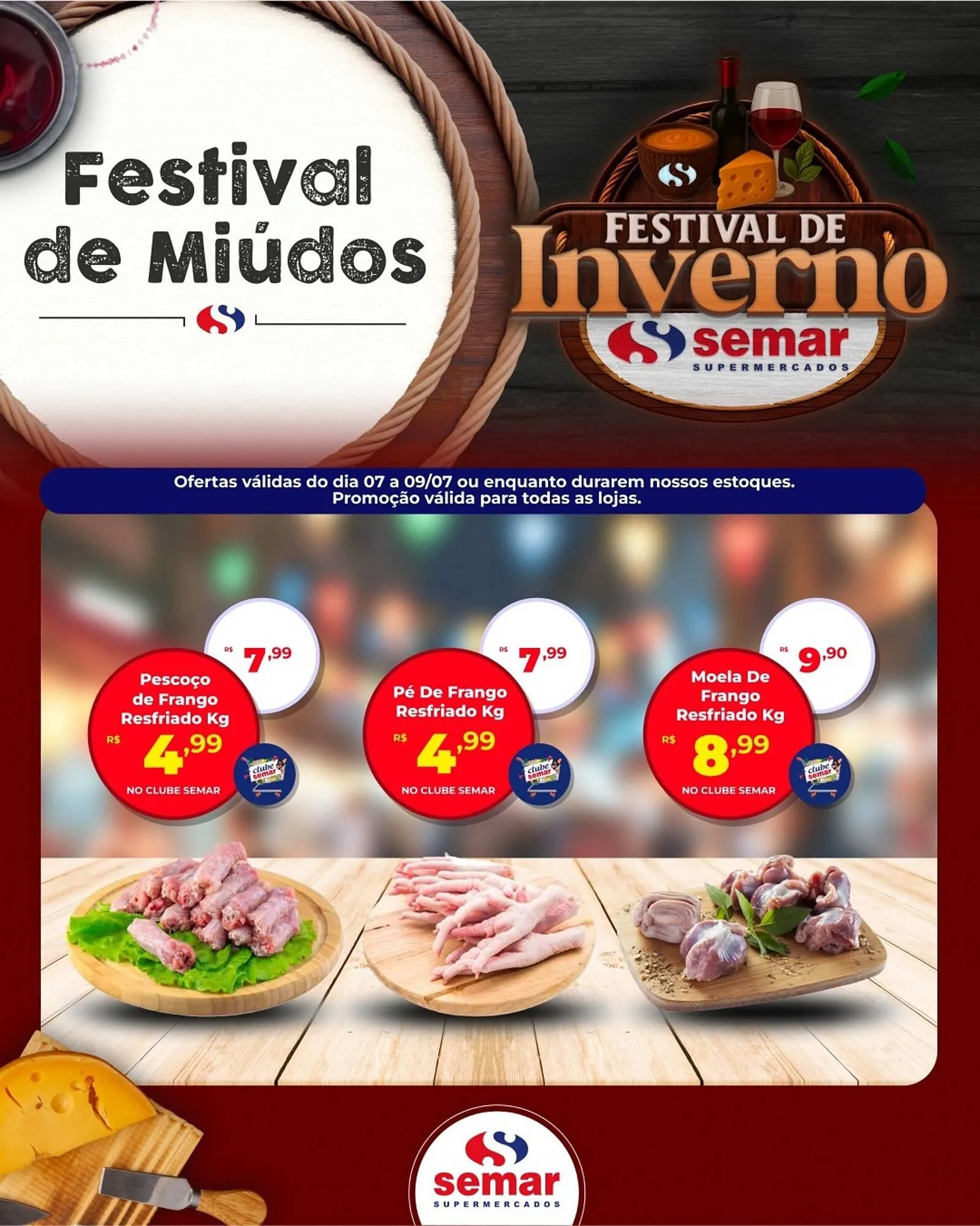 Encarte de Catálogo Semar Supermercado 7 de julho até 9 de julho 2025 - Pagina 3