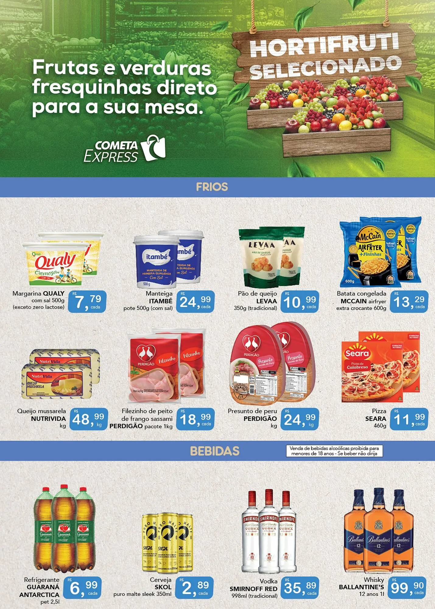 Encarte de Catálogo Cometa Supermercados 18 de fevereiro até 2 de março 2025 - Pagina 3
