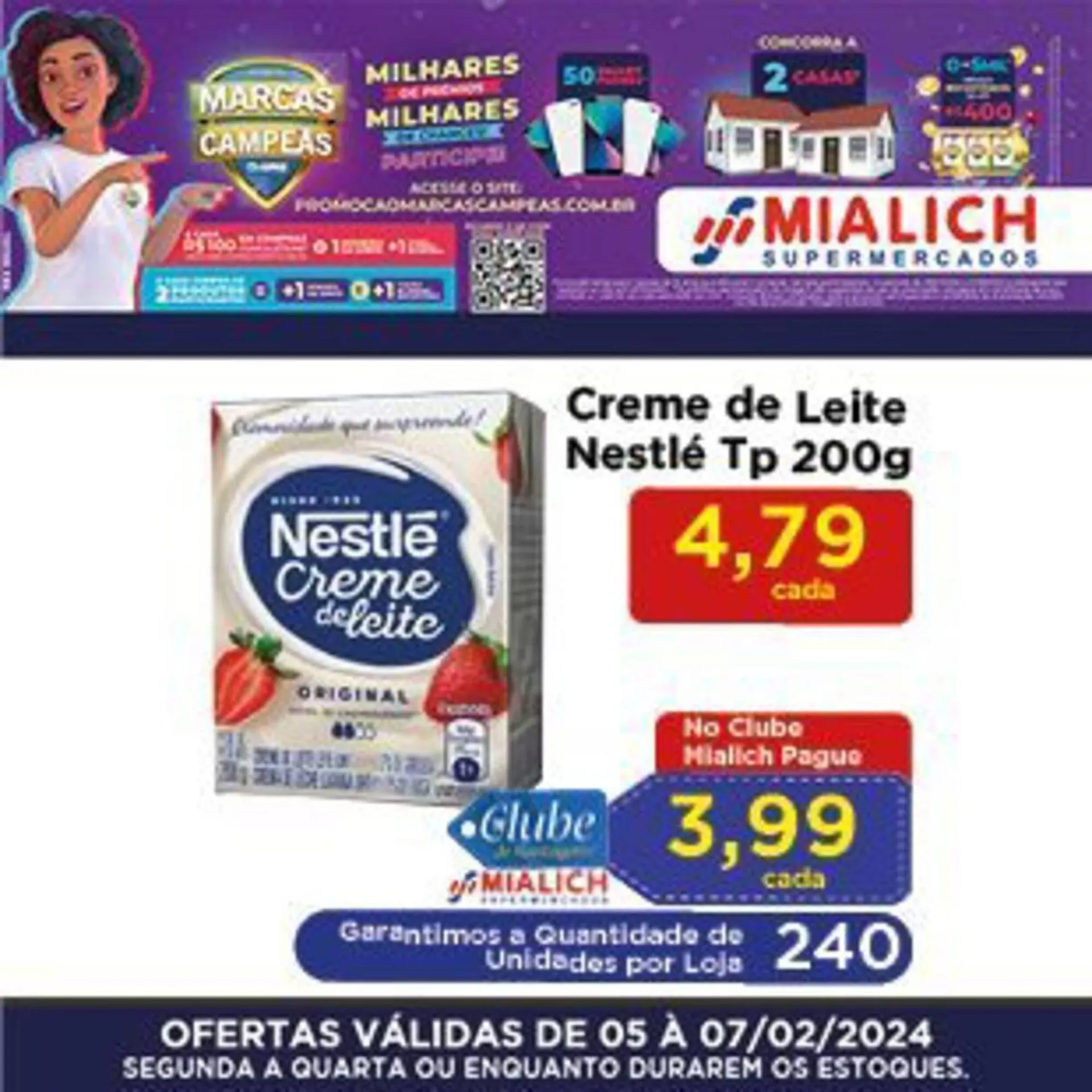 Encarte de Catálogo Mialich Supermercados 5 de fevereiro até 7 de fevereiro 2024 - Pagina 3
