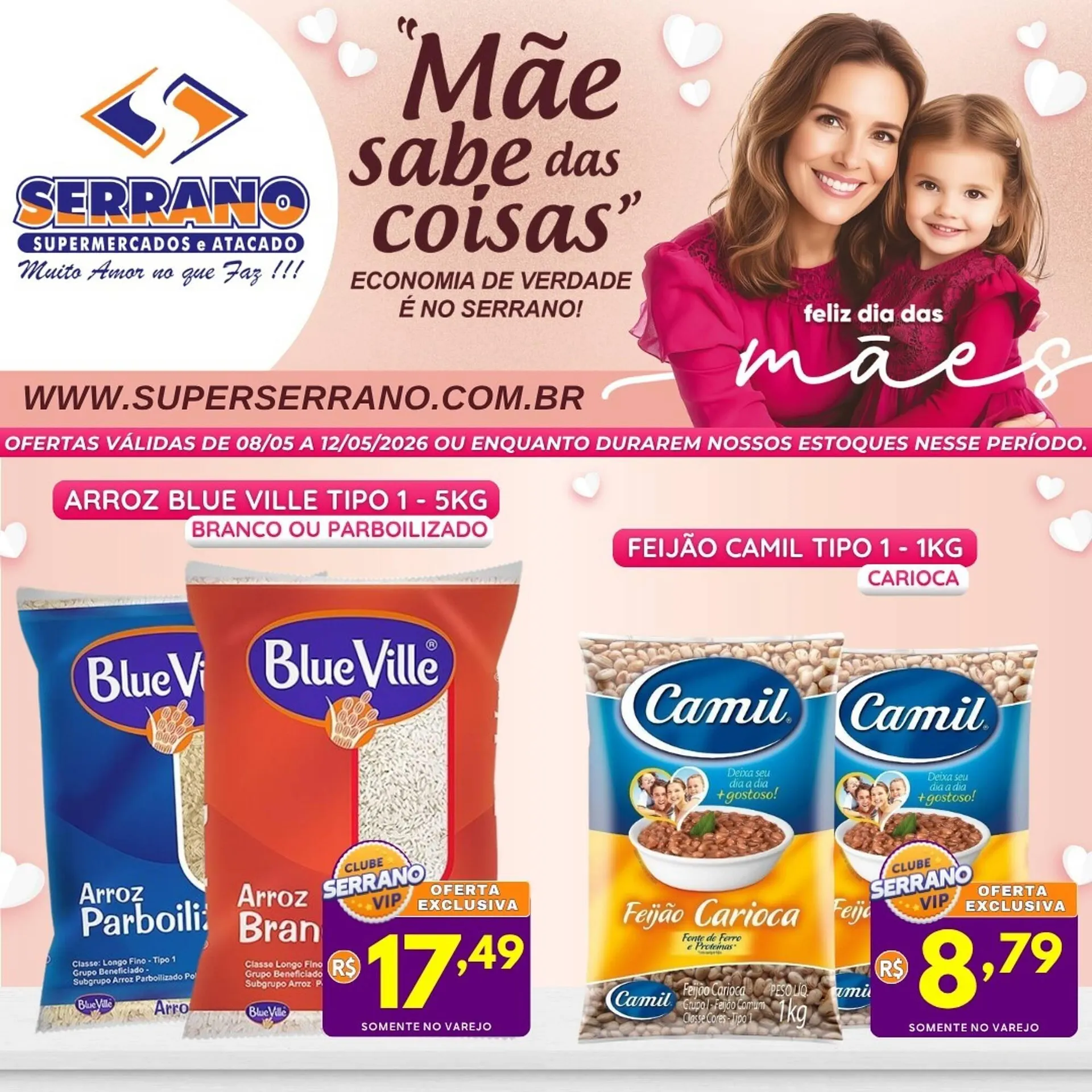 Encarte de Catálogo Serrano Supermercado 8 de maio até 12 de maio 2026 - Pagina 2