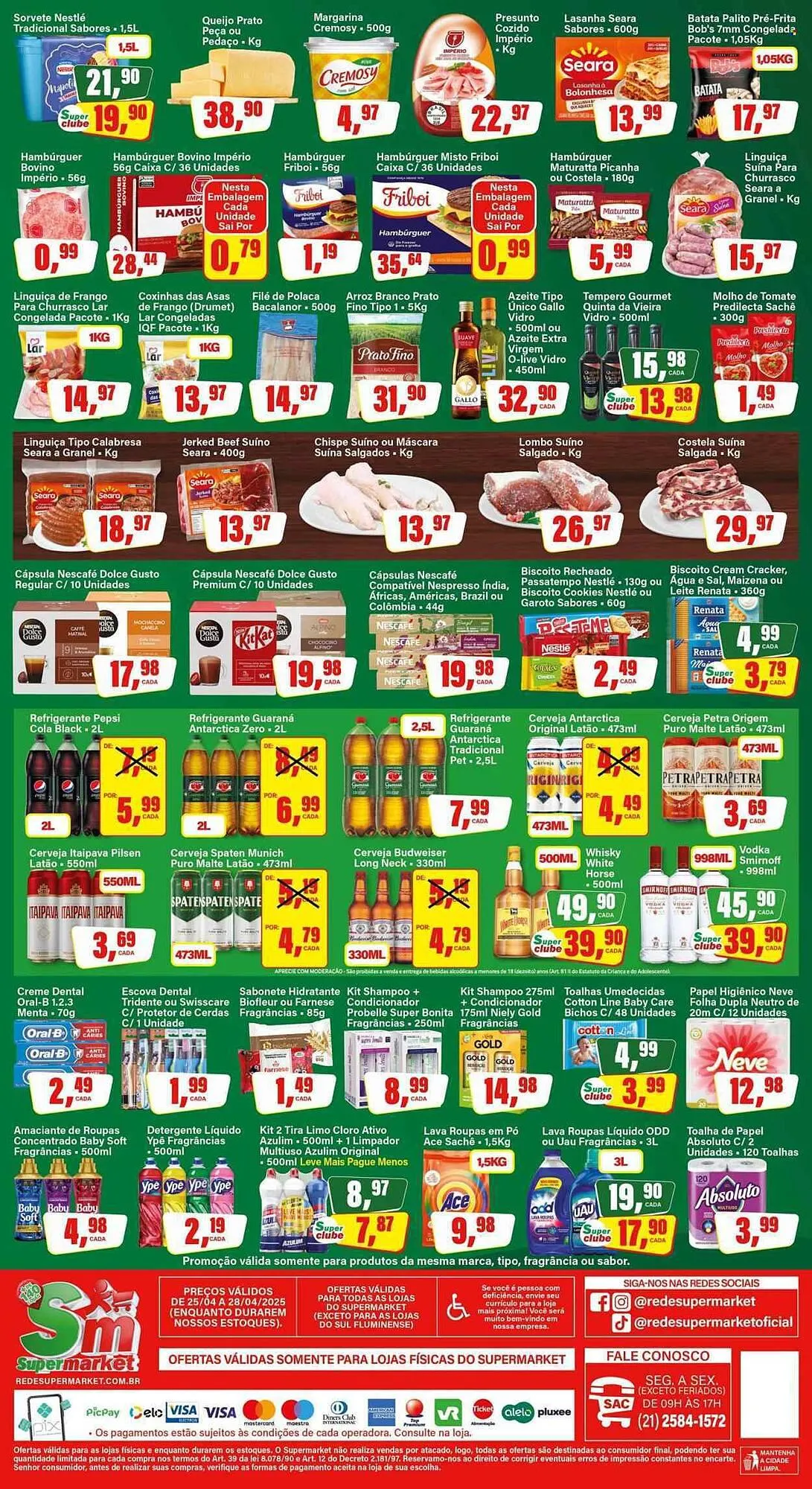 Encarte de Catálogo Rede Supermarket 25 de abril até 28 de abril 2025 - Pagina 2