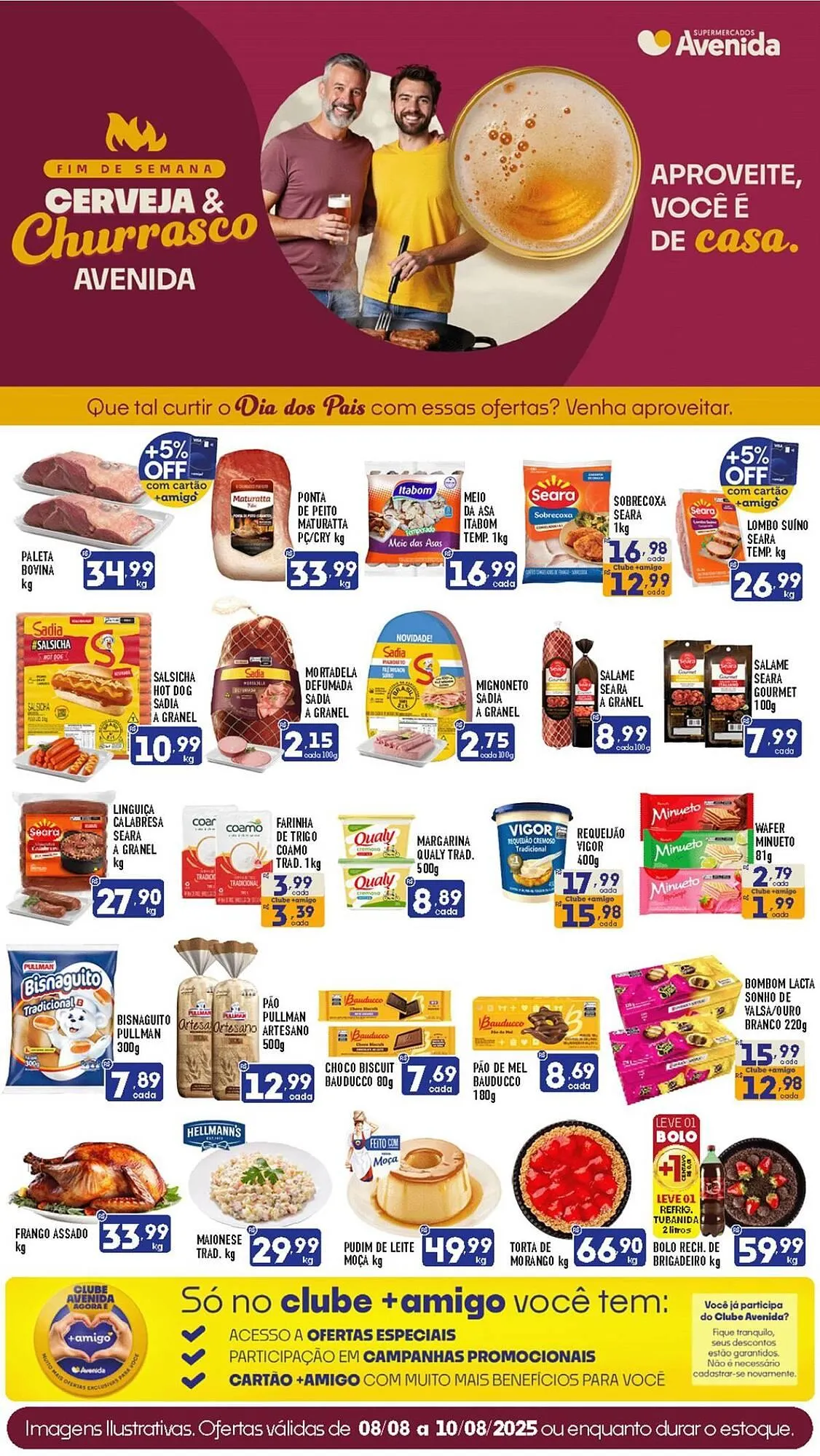 Encarte de Catálogo Supermercados Avenida 8 de agosto até 10 de agosto 2025 - Pagina 8