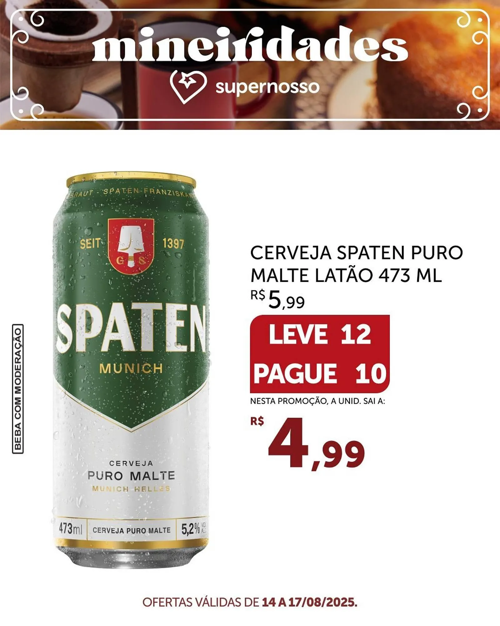 Encarte de Catálogo Super Nosso 14 de agosto até 31 de agosto 2025 - Pagina 4