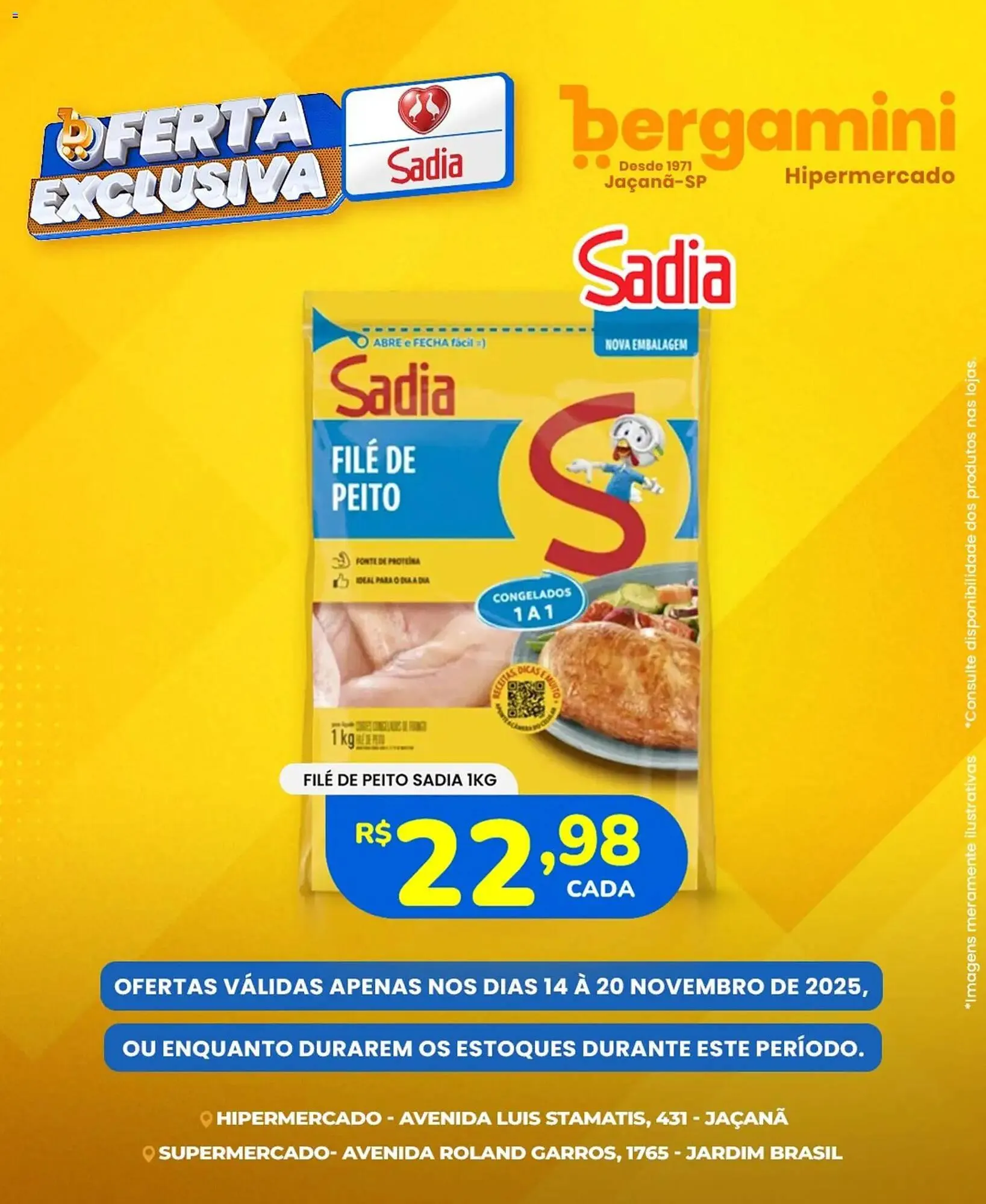 Encarte de Catálogo Supermercado Bergamini 15 de novembro até 20 de novembro 2025 - Pagina 6