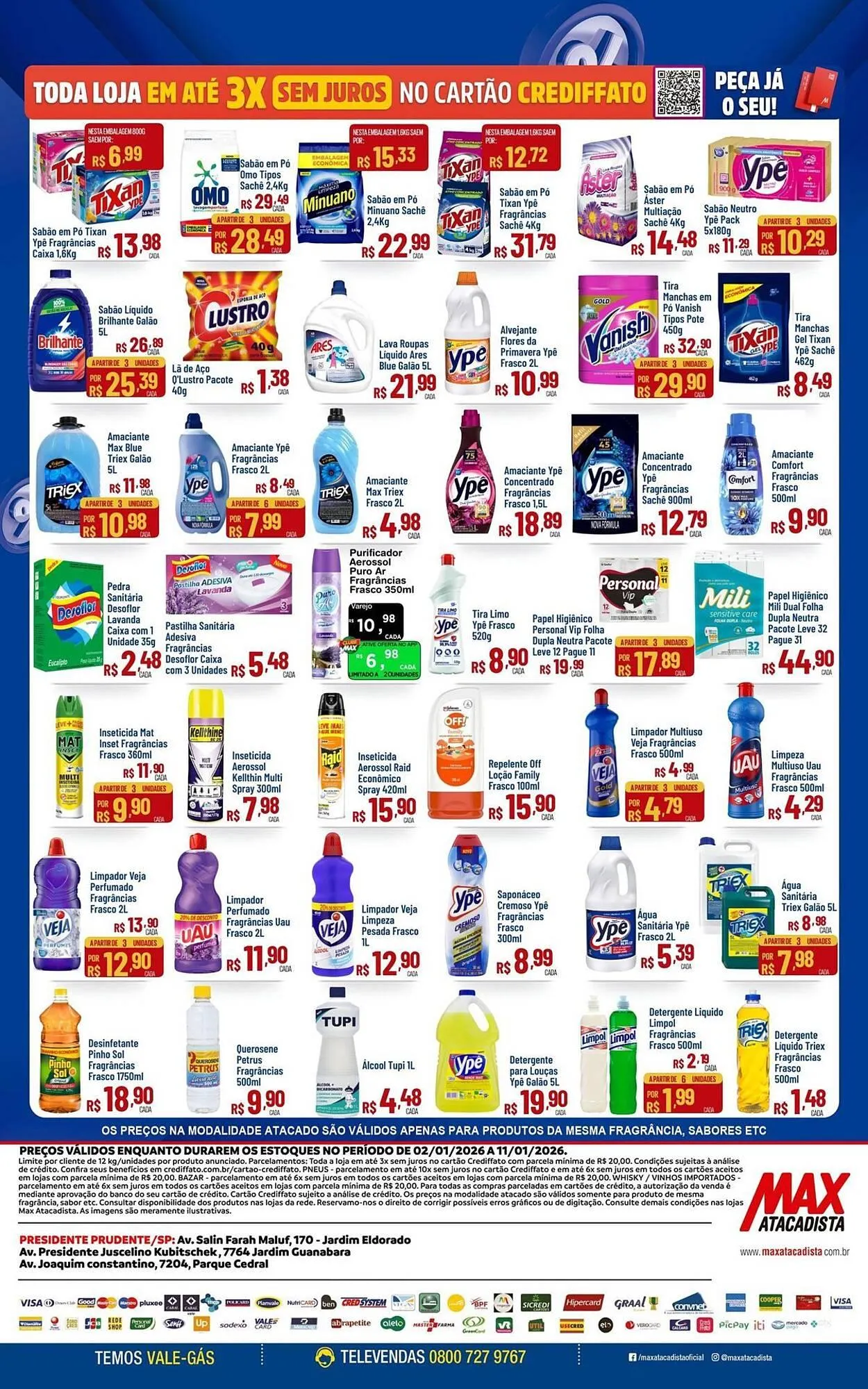 Encarte de Encarte Max Atacadista 1 de fevereiro até 1 de novembro 2026 - Pagina 8