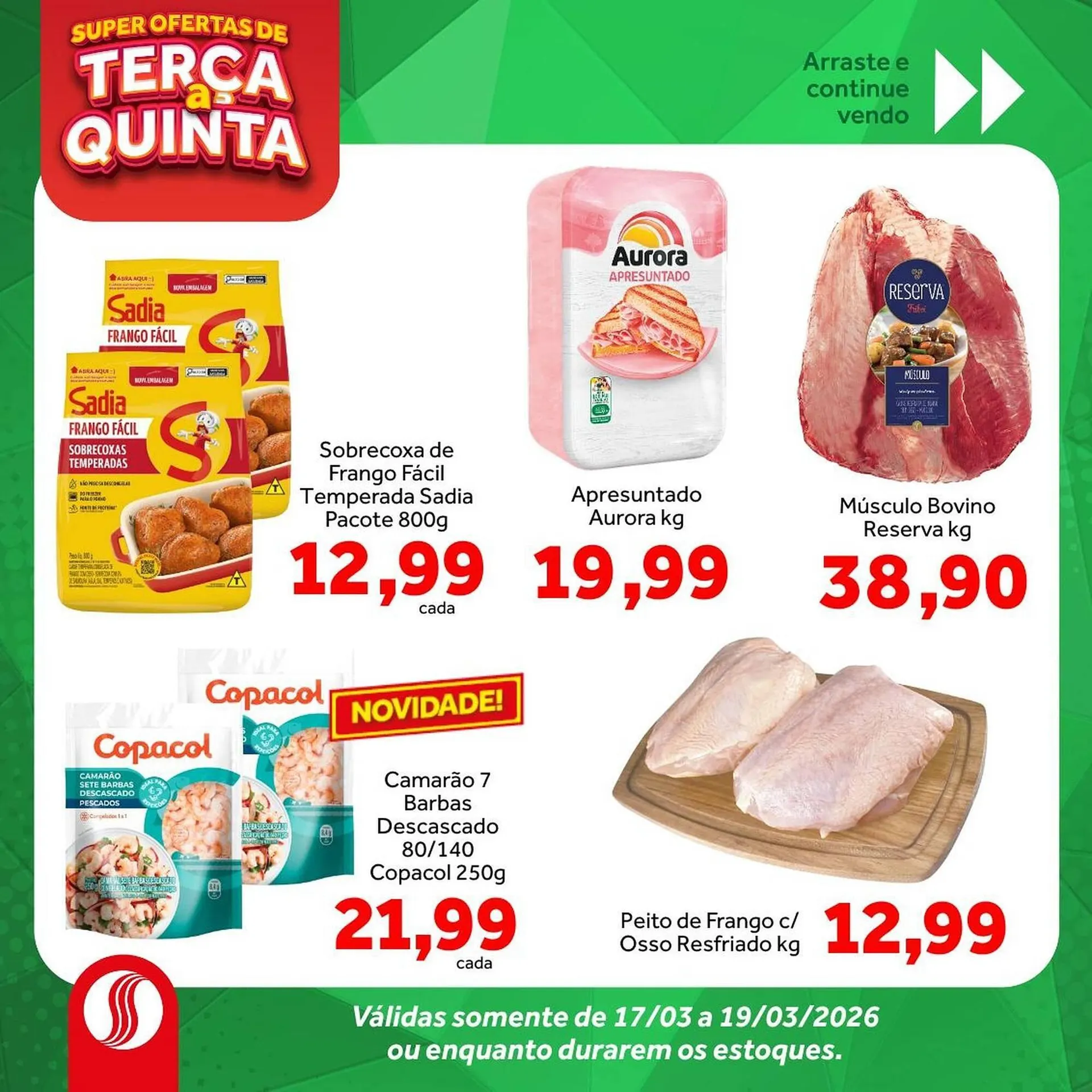 Encarte de Folheto Shibata Supermercados 17 de março até 19 de março 2026 - Pagina 2