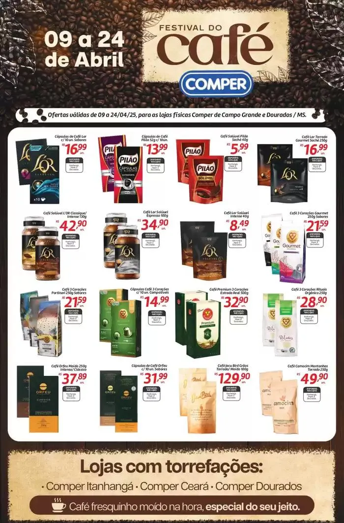 Encarte de Festival do Café 11 de abril até 24 de abril 2025 - Pagina 1