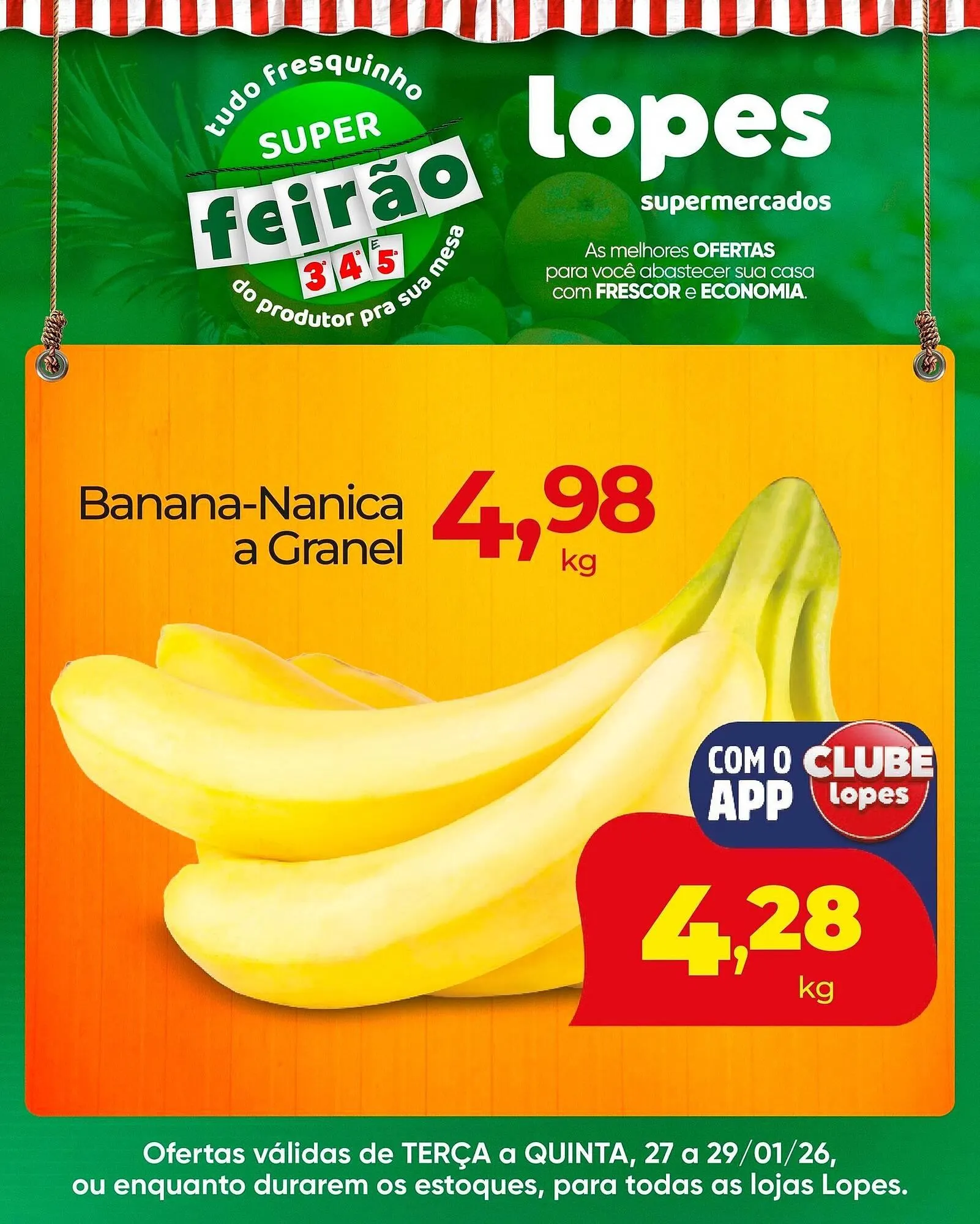 Encarte de Folheto Lopes Supermercados 27 de janeiro até 29 de janeiro 2026 - Pagina 3