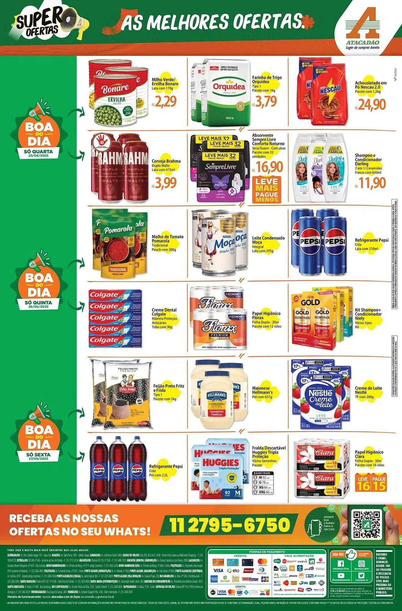 Encarte de Catálogo Atacadão 23 de junho até 27 de junho 2025 - Pagina 2