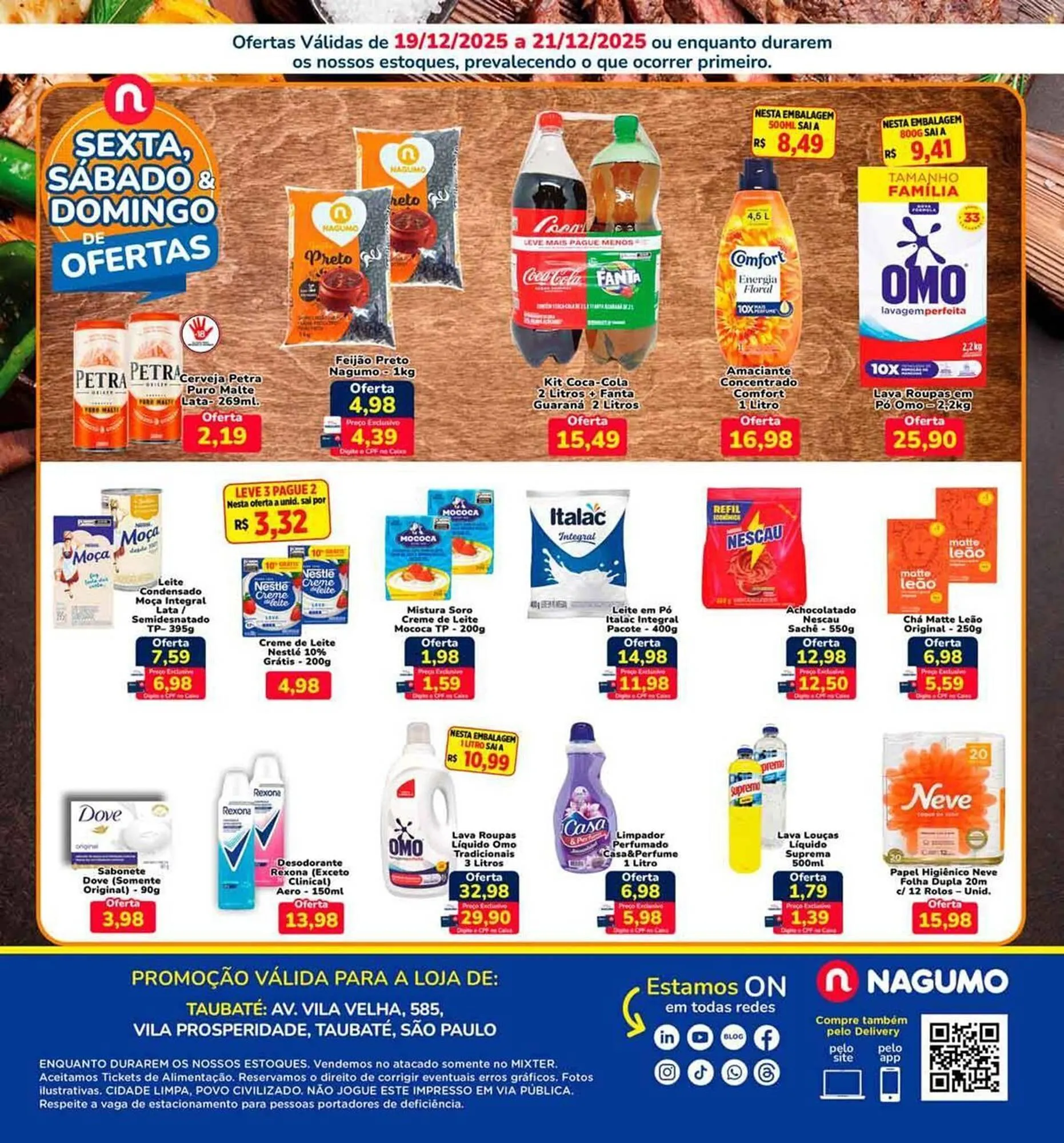 Encarte de Folheto Nagumo 19 de dezembro até 21 de dezembro 2025 - Pagina 2