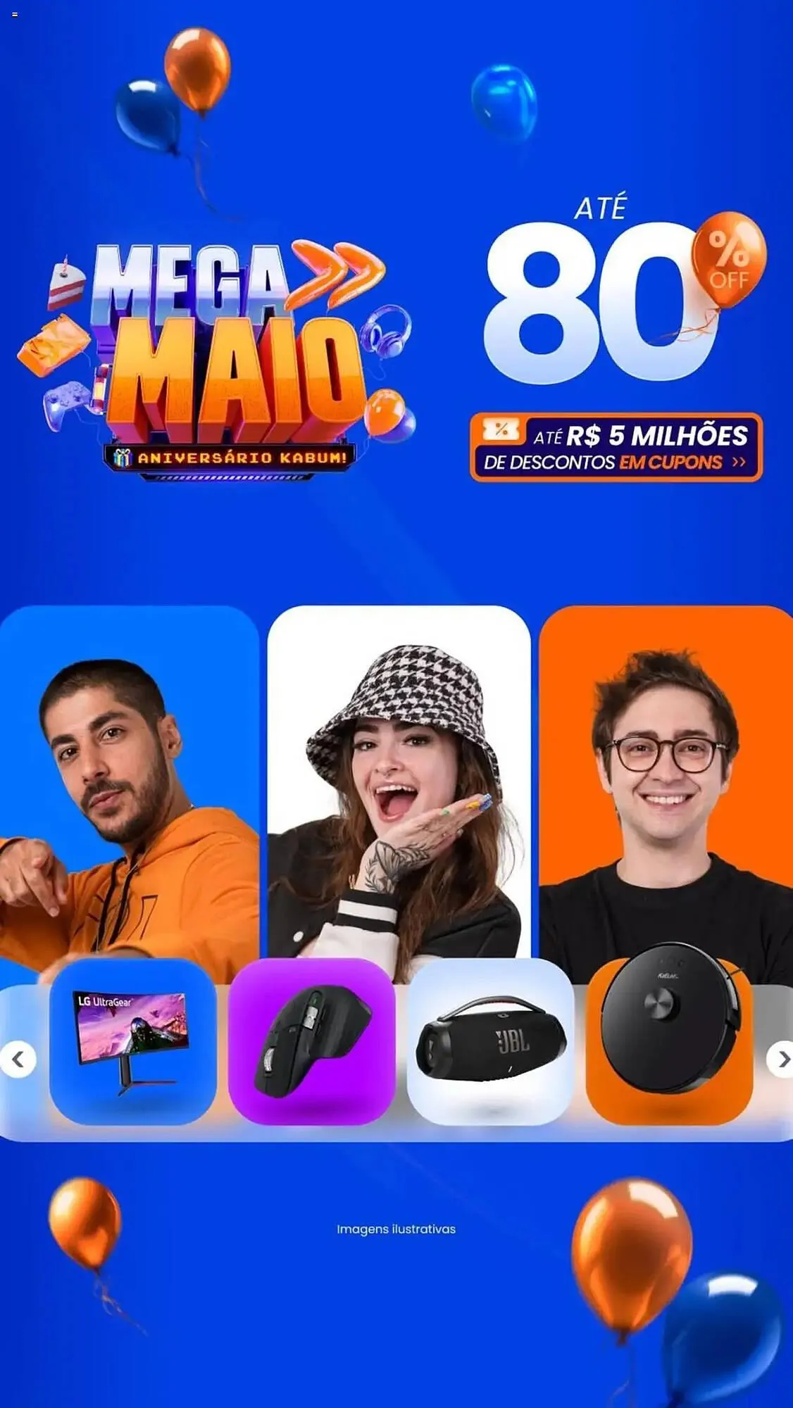 Encarte de Catálogo KaBuM 23 de maio até 3 de junho 2025 - Pagina 1