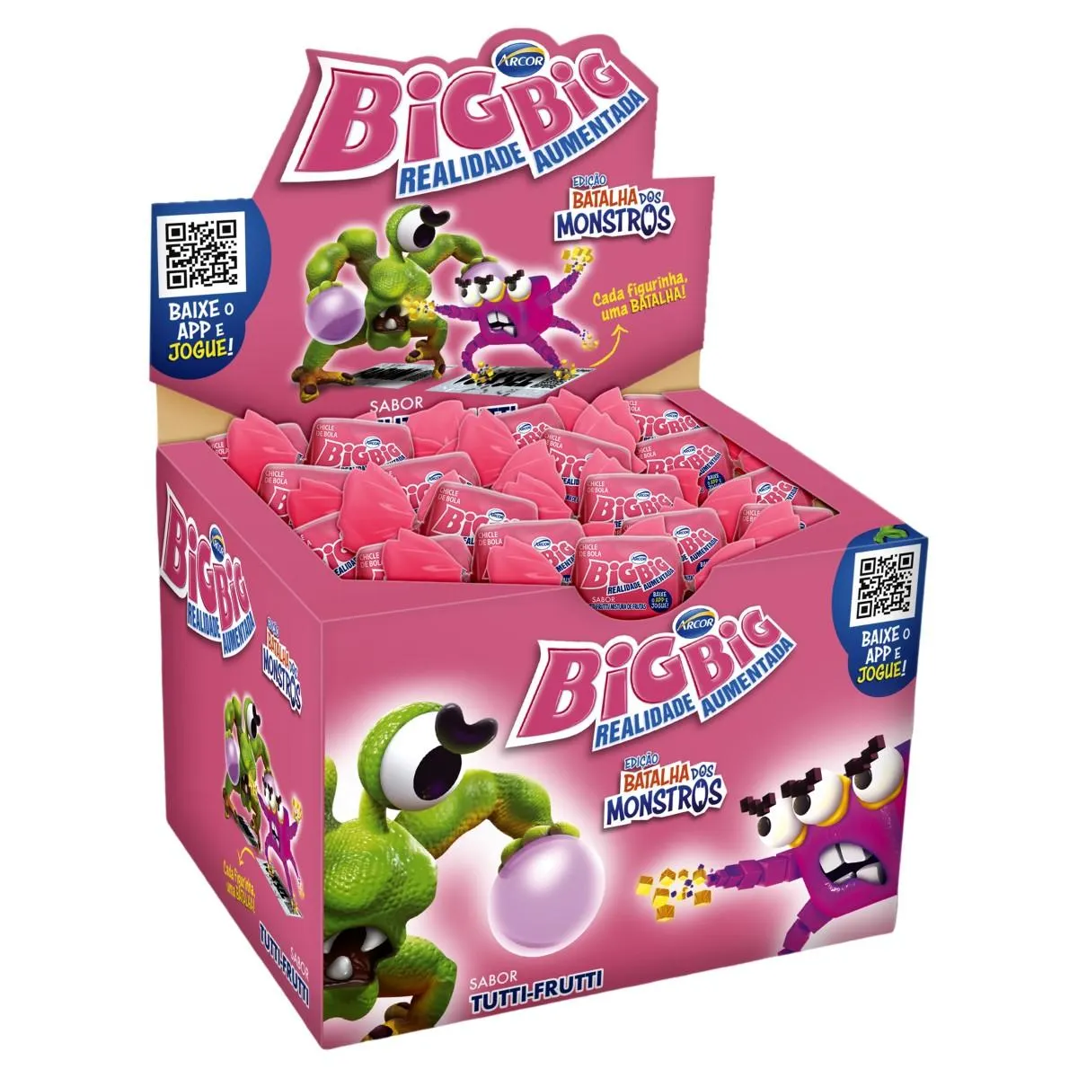Chiclete Big Big Tutti Frutti 315g