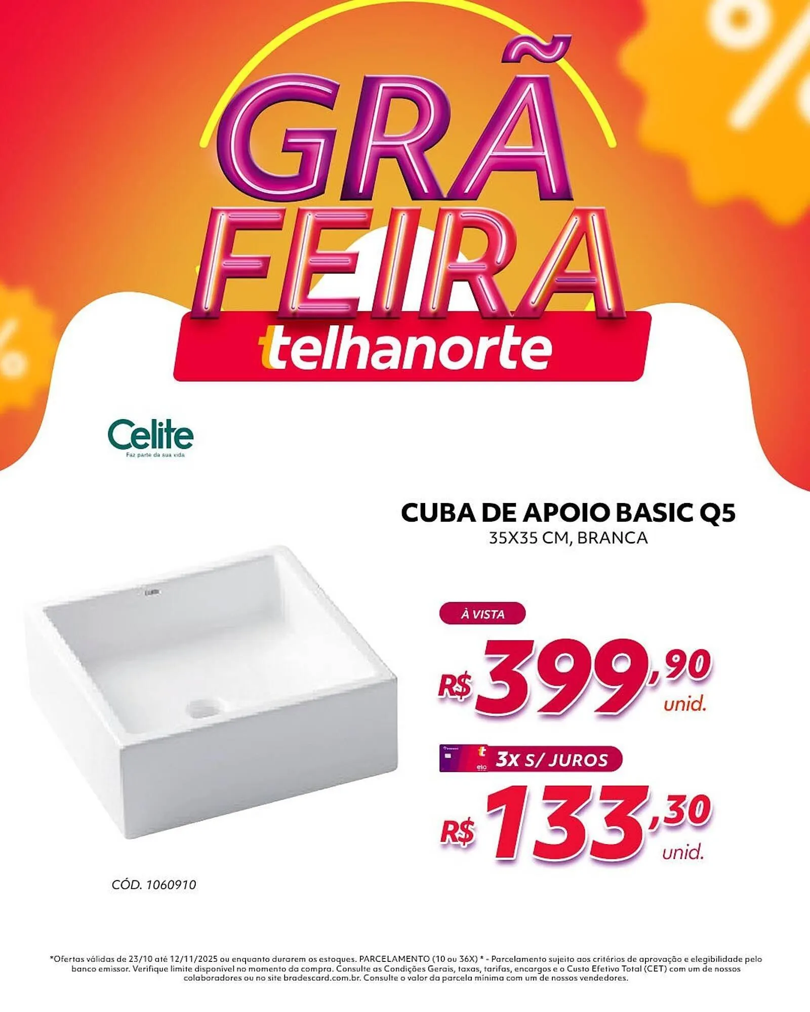 Encarte de Catálogo Telhanorte 26 de outubro até 8 de novembro 2025 - Pagina 5