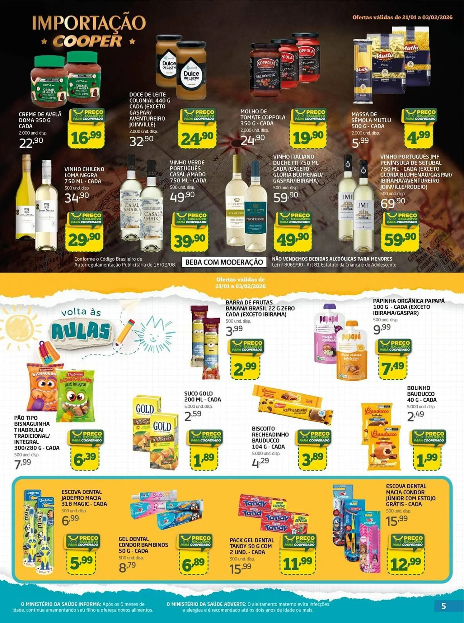 Encarte de Tabloide Cooper 21 de janeiro até 3 de fevereiro 2026 - Pagina 5