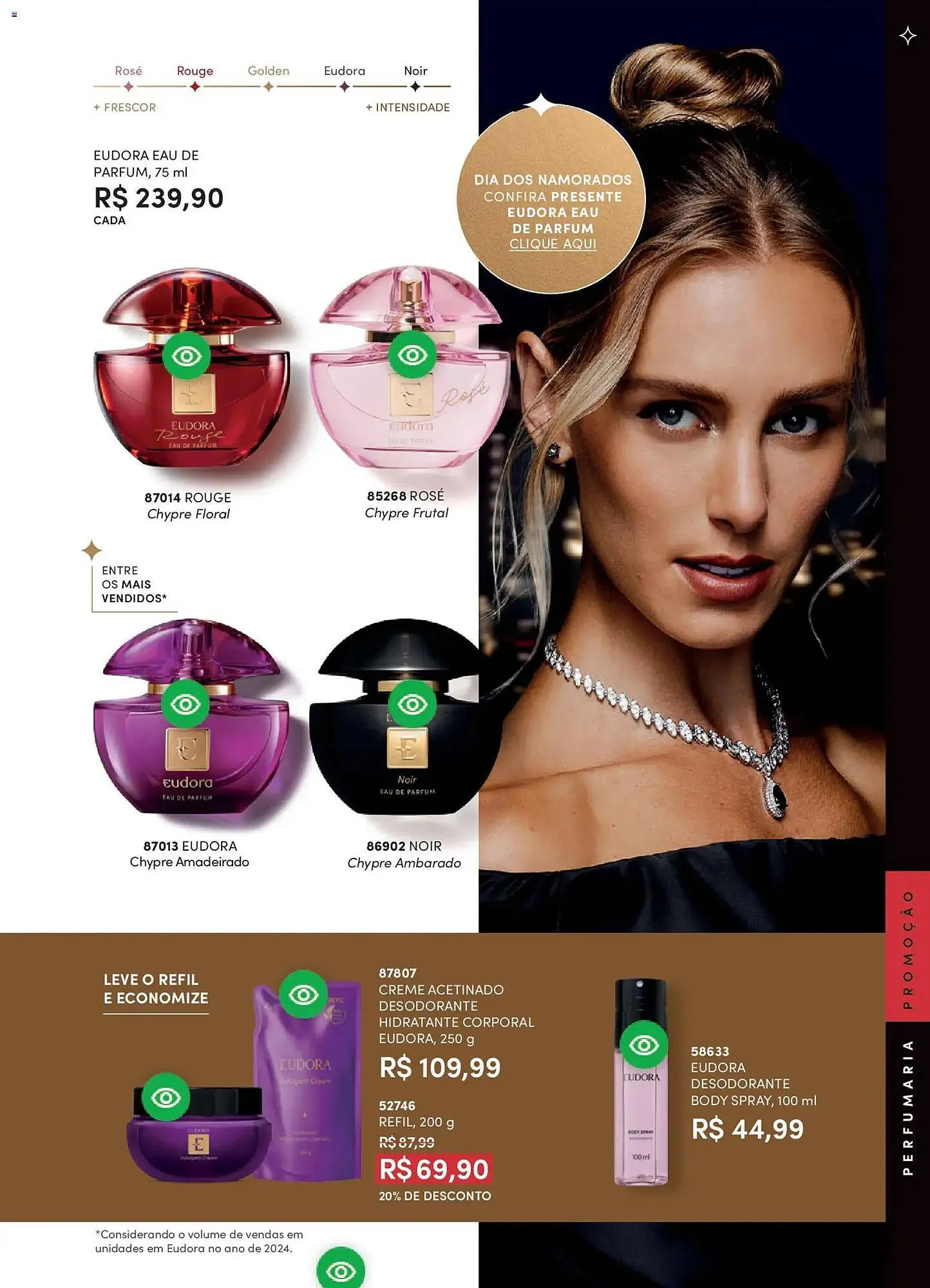 Encarte de Catálogo Eudora 23 de abril até 15 de junho 2026 - Pagina 47