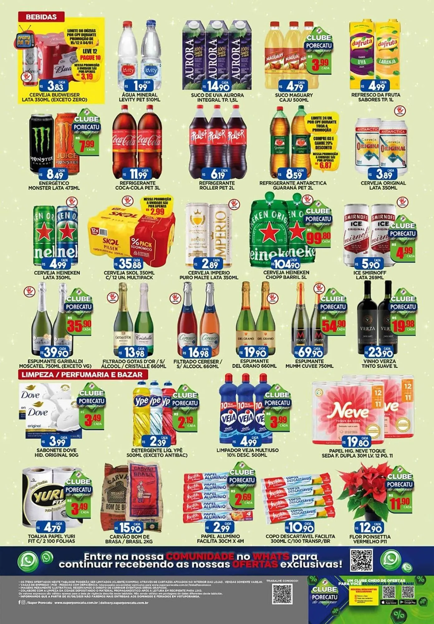 Encarte de Catálogo Supermercado Porecatu 23 de dezembro até 24 de dezembro 2025 - Pagina 4