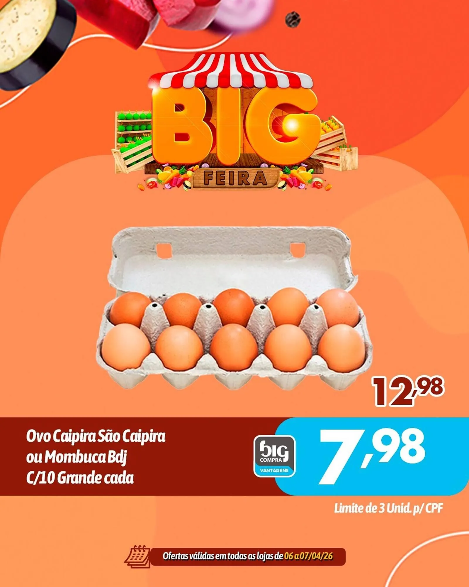 Encarte de Catálogo Supermercados Big Compra 6 de abril até 7 de abril 2026 - Pagina 3