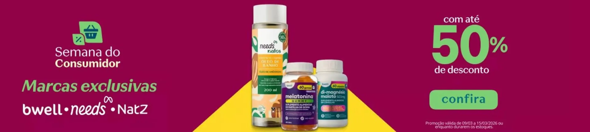 Encarte de Encarte Droga Raia 9 de março até 15 de março 2026 - Pagina 9