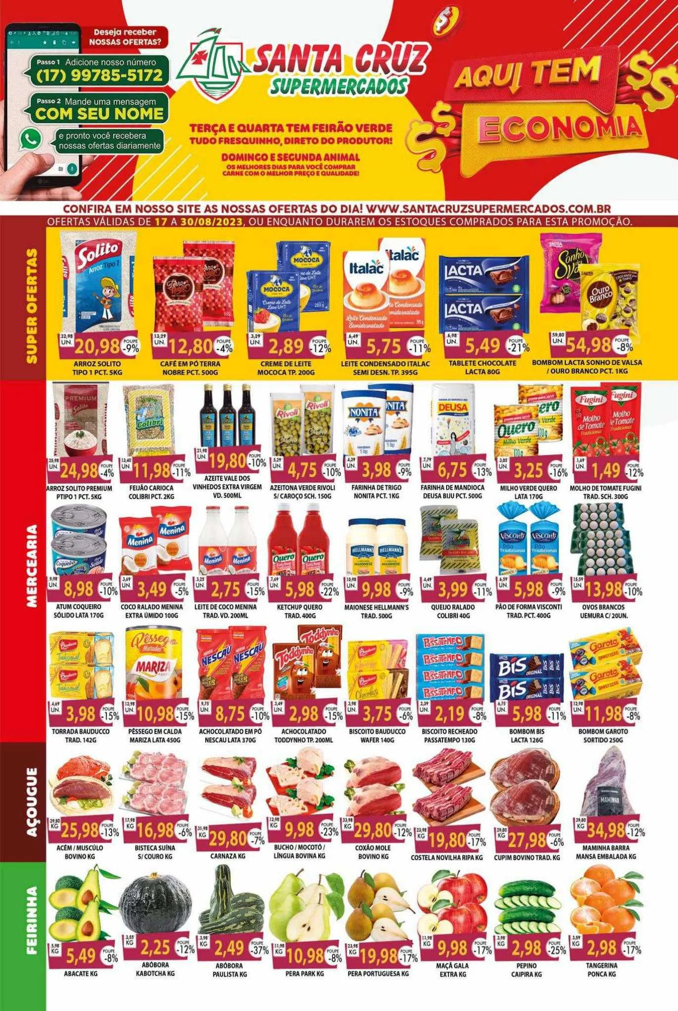 Santa Cruz Supermercados Folheto - 1