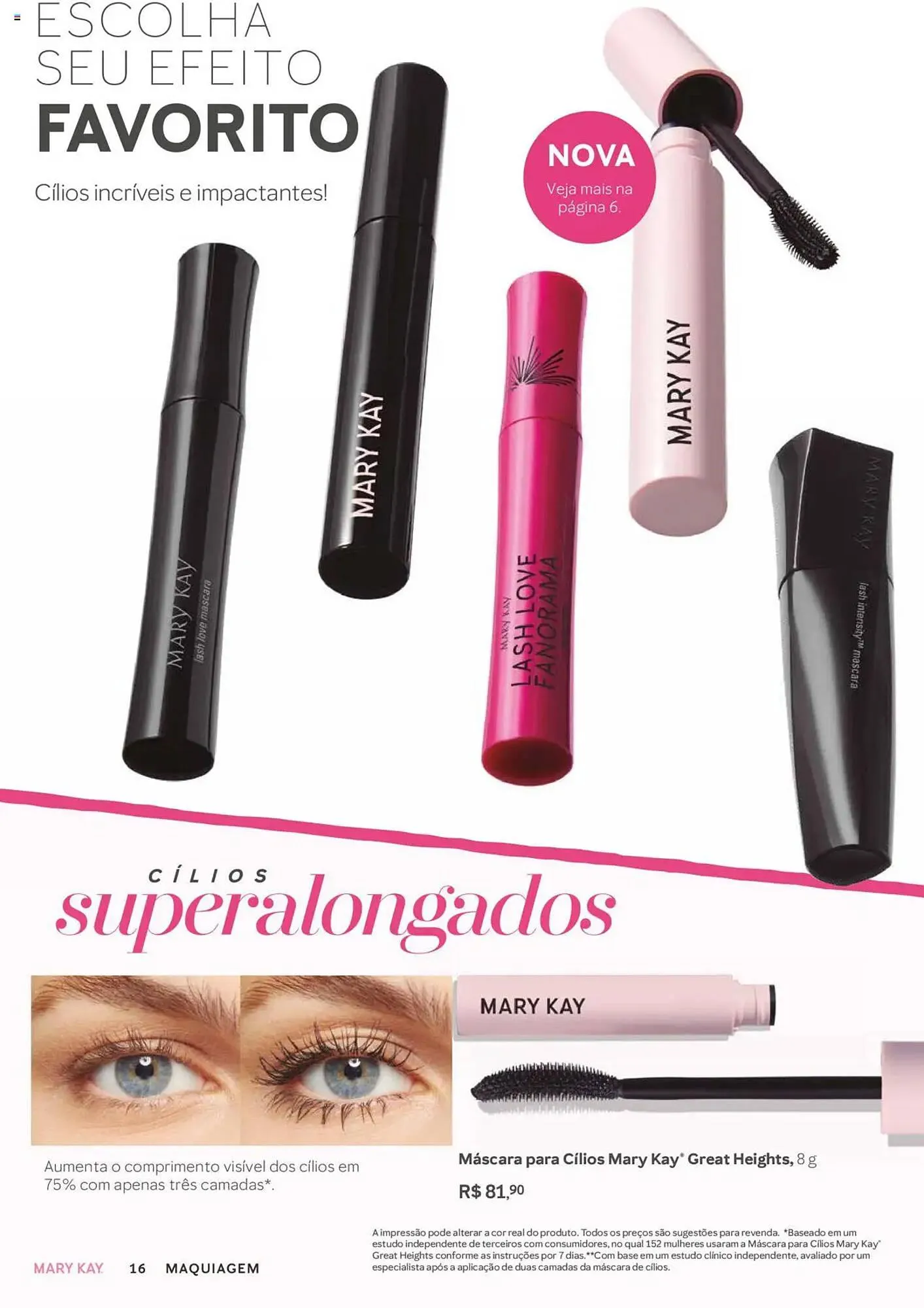 Encarte de Revista Mary Kay 1 de outubro até 1 de novembro 2025 - Pagina 16