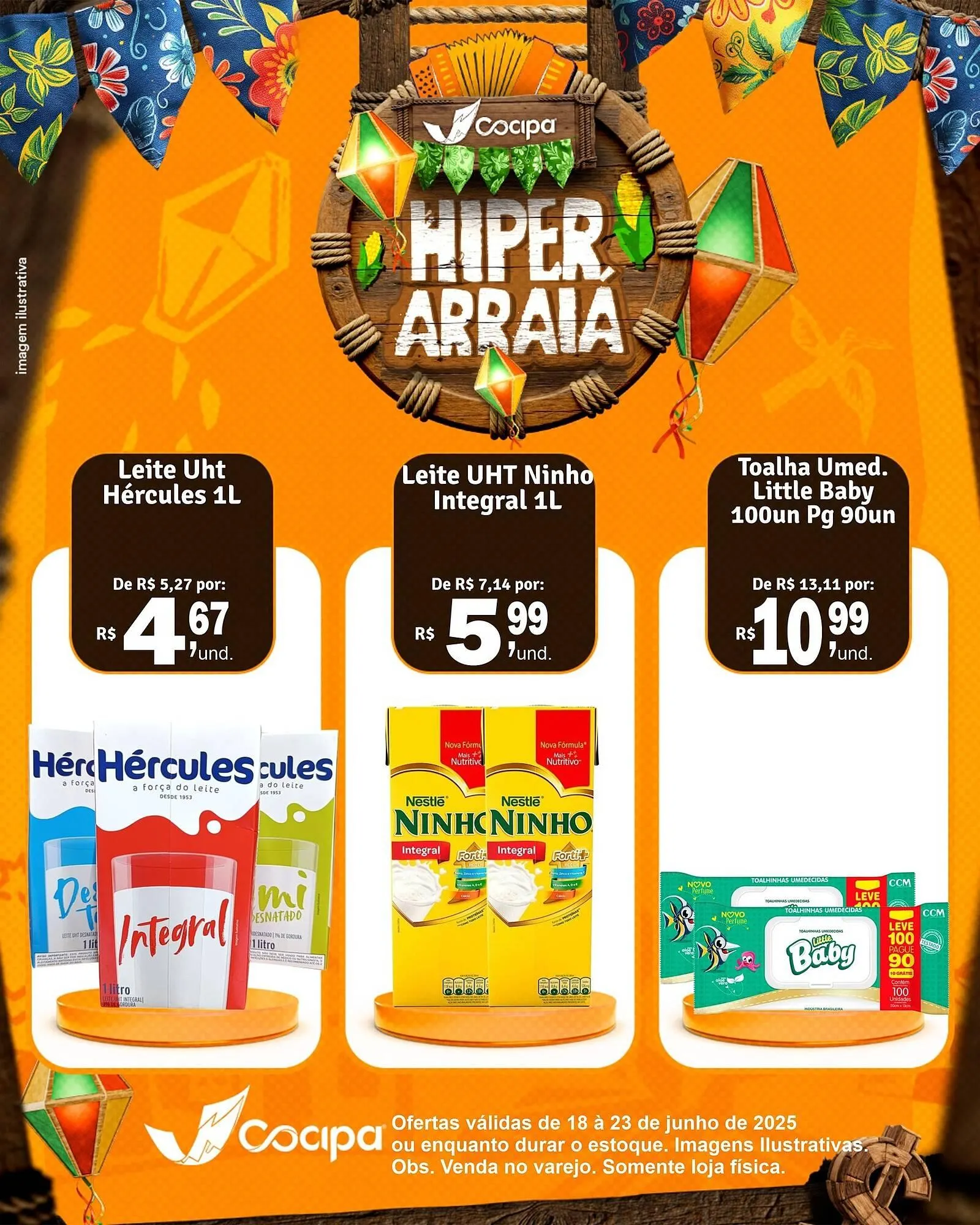 Encarte de Catálogo Cocipa 18 de junho até 23 de junho 2025 - Pagina 3