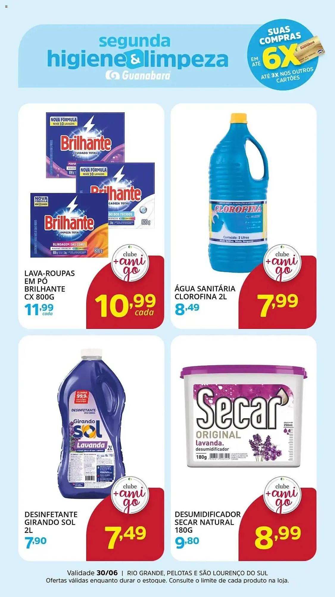 Encarte de Catálogo Supermercados Guanabara 30 de junho até 30 de junho 2025 - Pagina 1