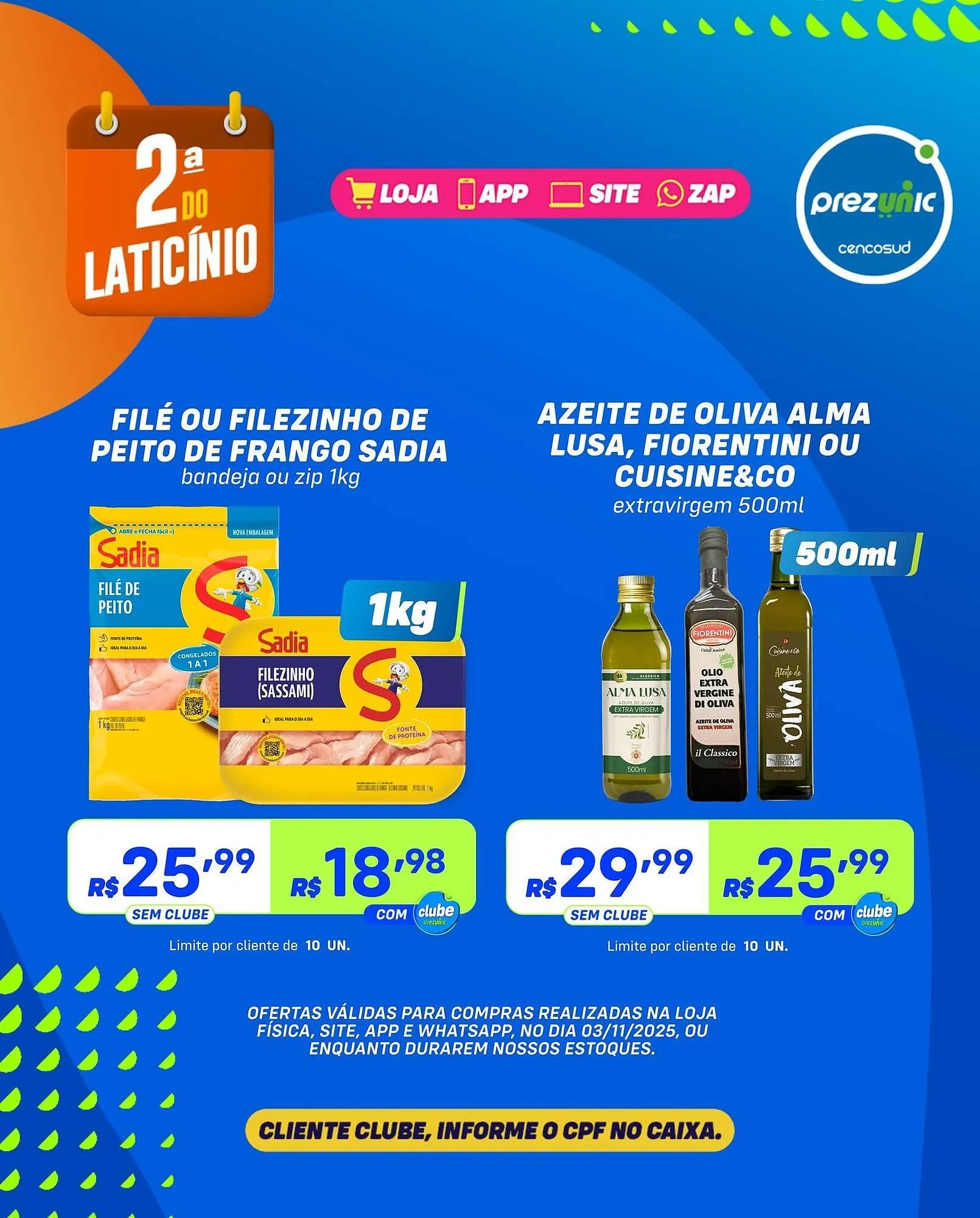 Encarte de Encarte Prezunic 3 de novembro até 3 de novembro 2025 - Pagina 4