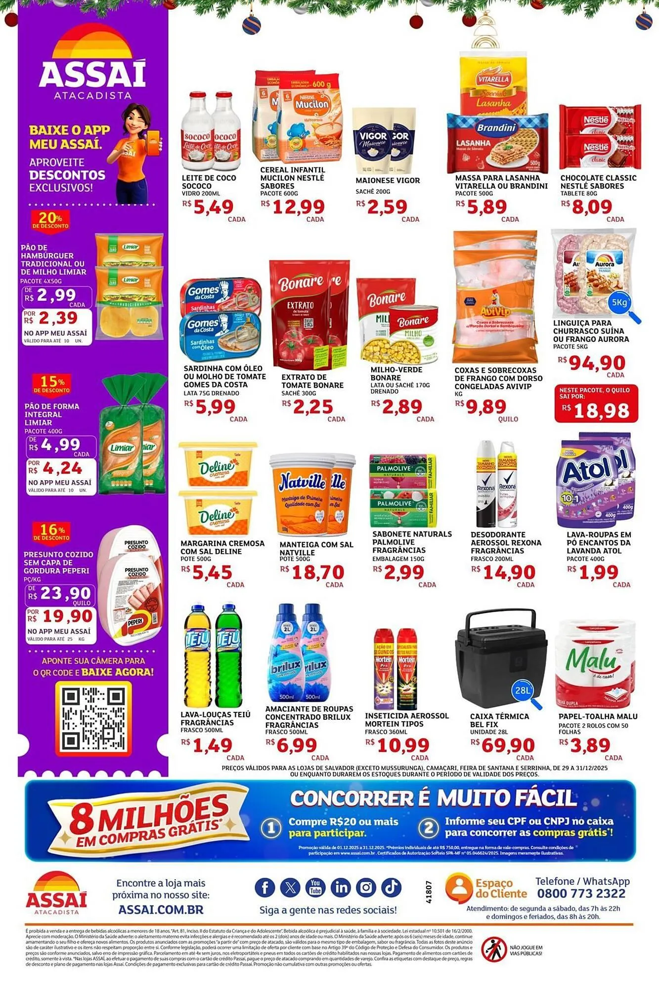 Encarte de Encarte Assaí Atacadista 29 de dezembro até 31 de dezembro 2025 - Pagina 2
