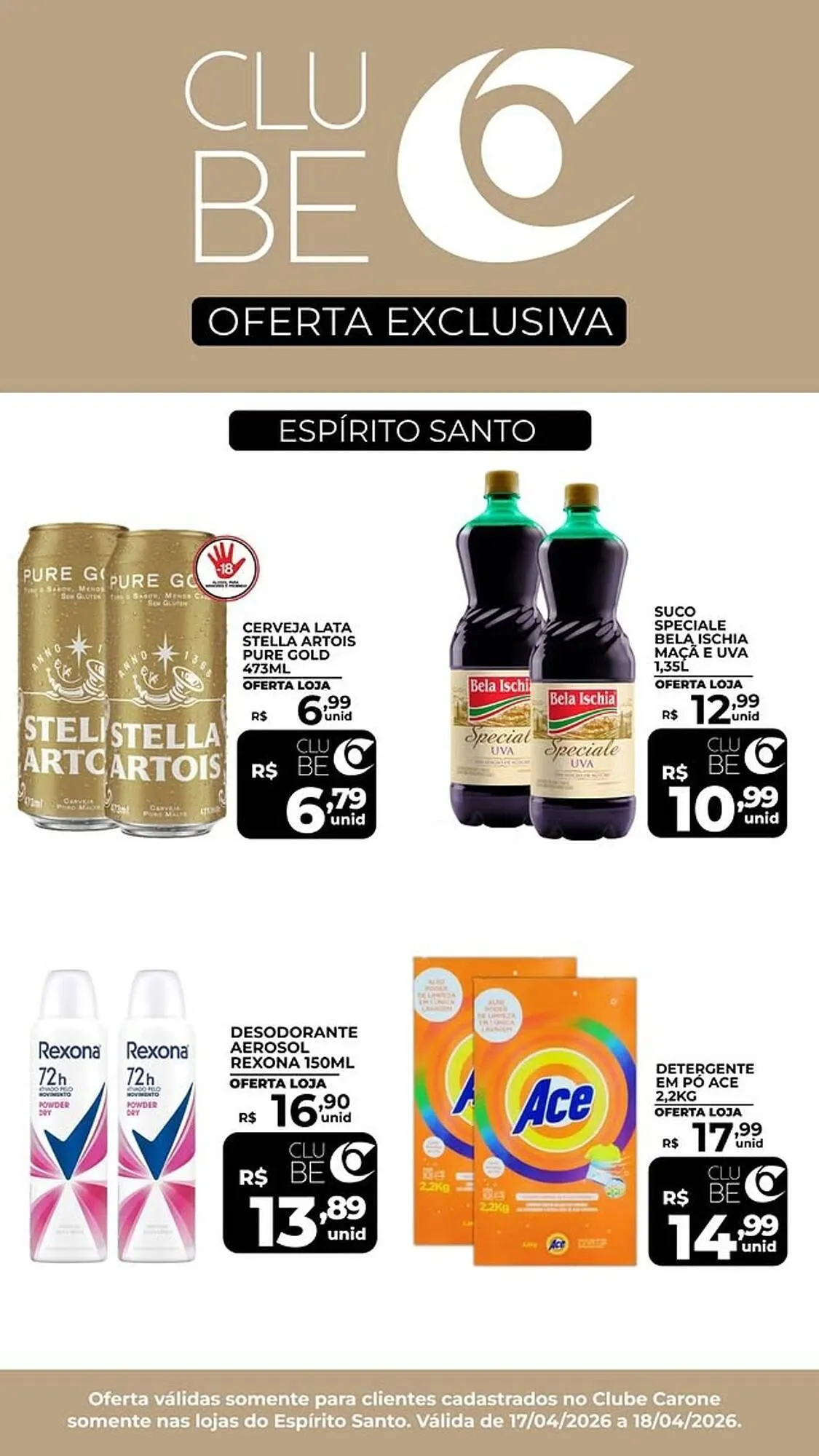 Encarte de Encarte Carone 17 de abril até 19 de abril 2026 - Pagina 3