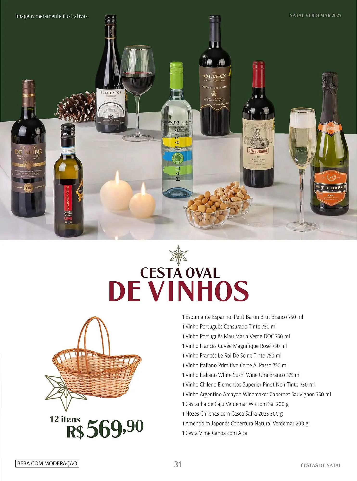 Encarte de Catálogo Verdemar Supermercado 1 de dezembro até 25 de dezembro 2025 - Pagina 31