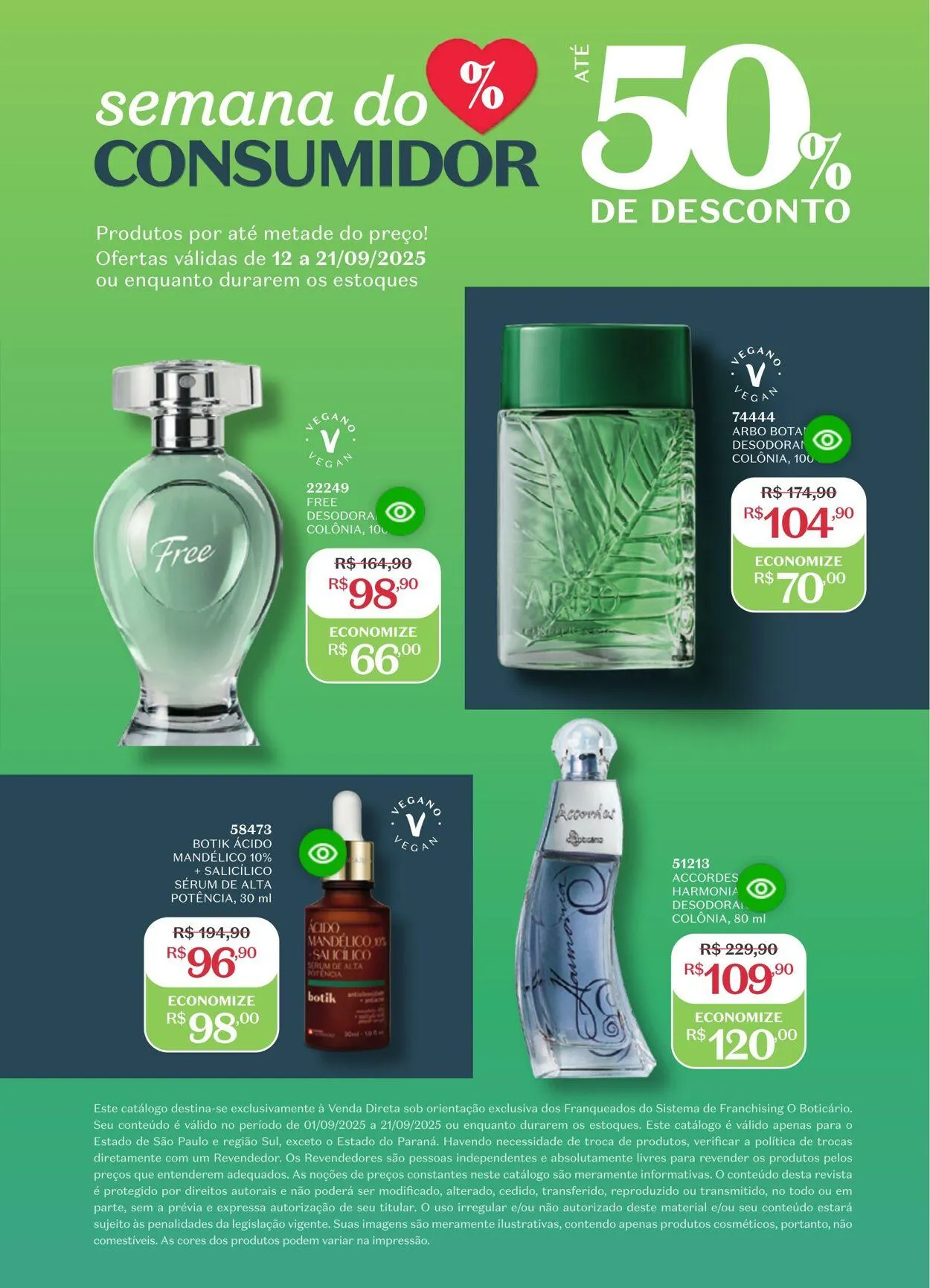 Encarte de O Boticario 1 de setembro até 22 de setembro 2025 - Pagina 200