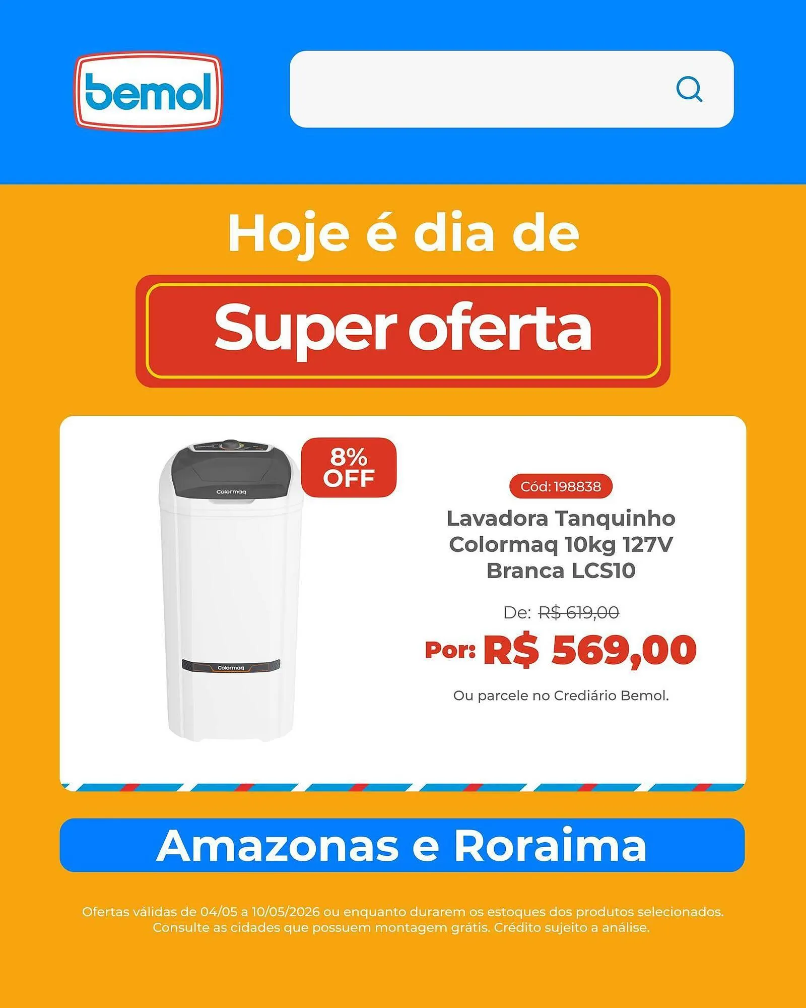 Encarte de Encarte Bemol 5 de maio até 10 de maio 2026 - Pagina 6
