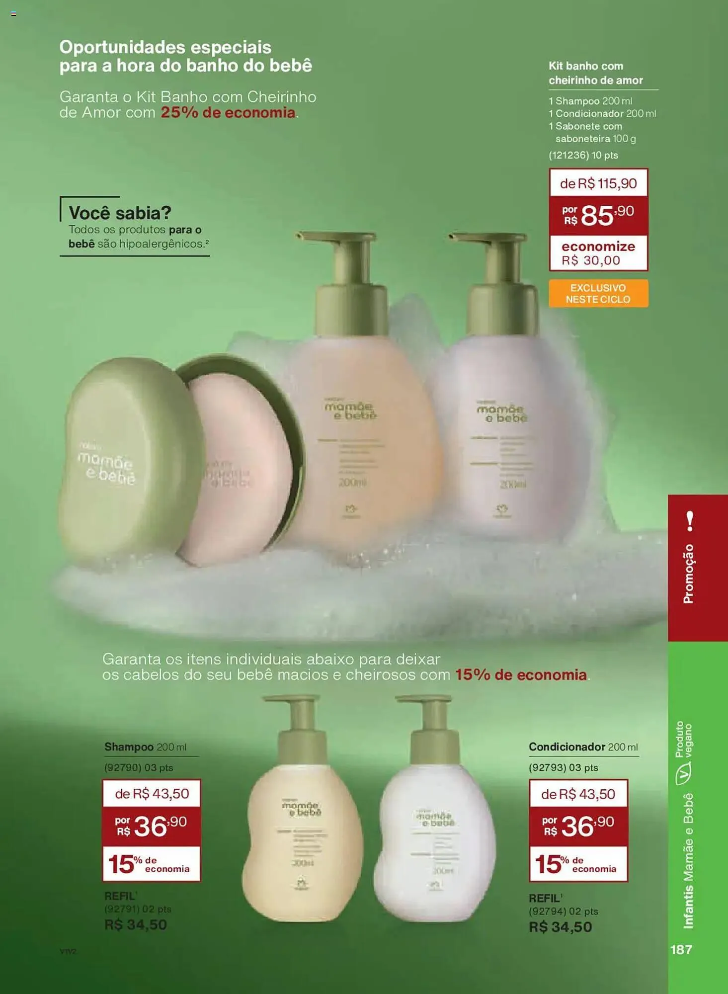 Encarte de Catálogo Natura 14 de outubro até 4 de novembro 2025 - Pagina 187