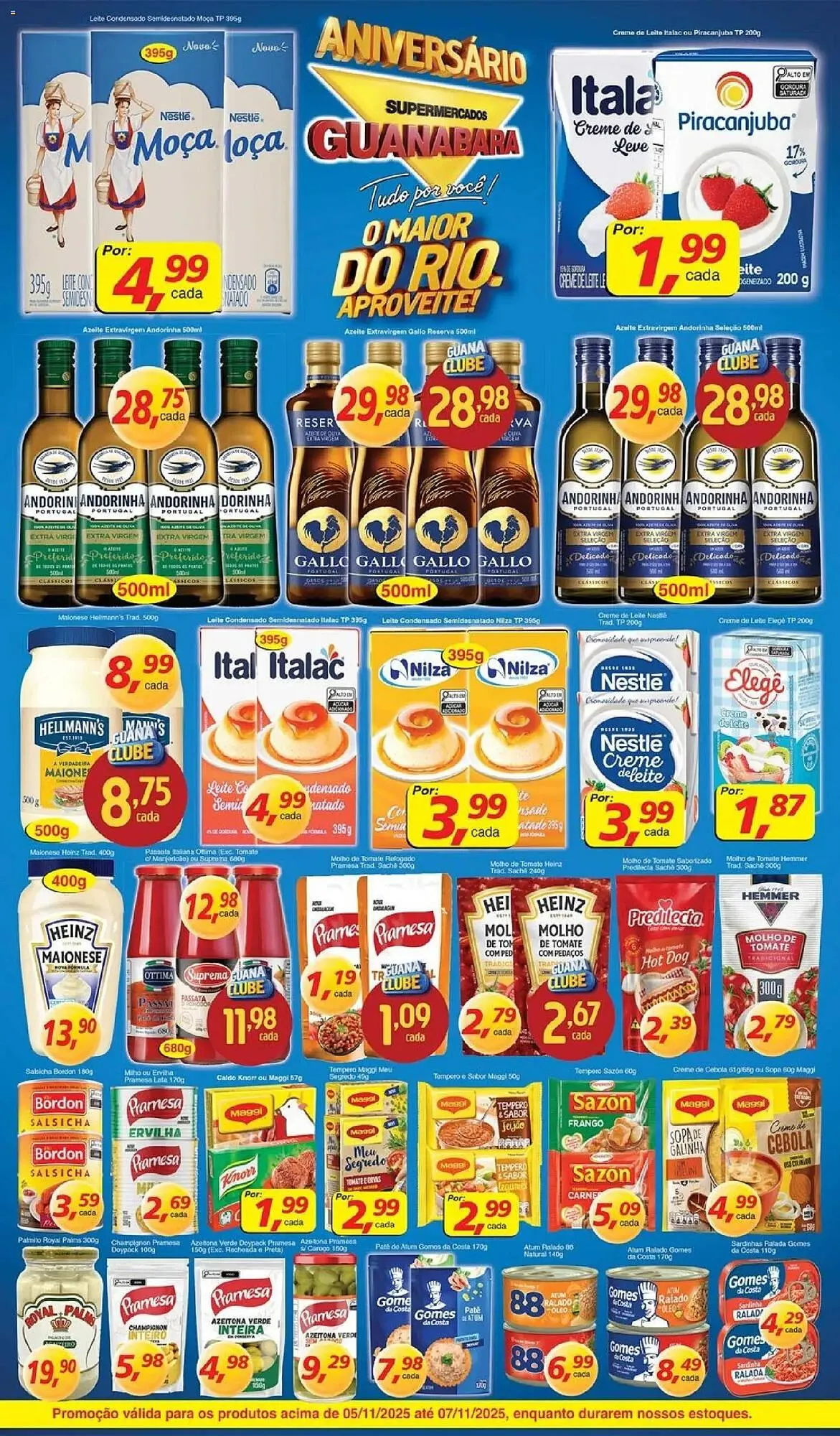 Encarte de Encarte Supermercados Guanabara 5 de novembro até 7 de novembro 2025 - Pagina 3