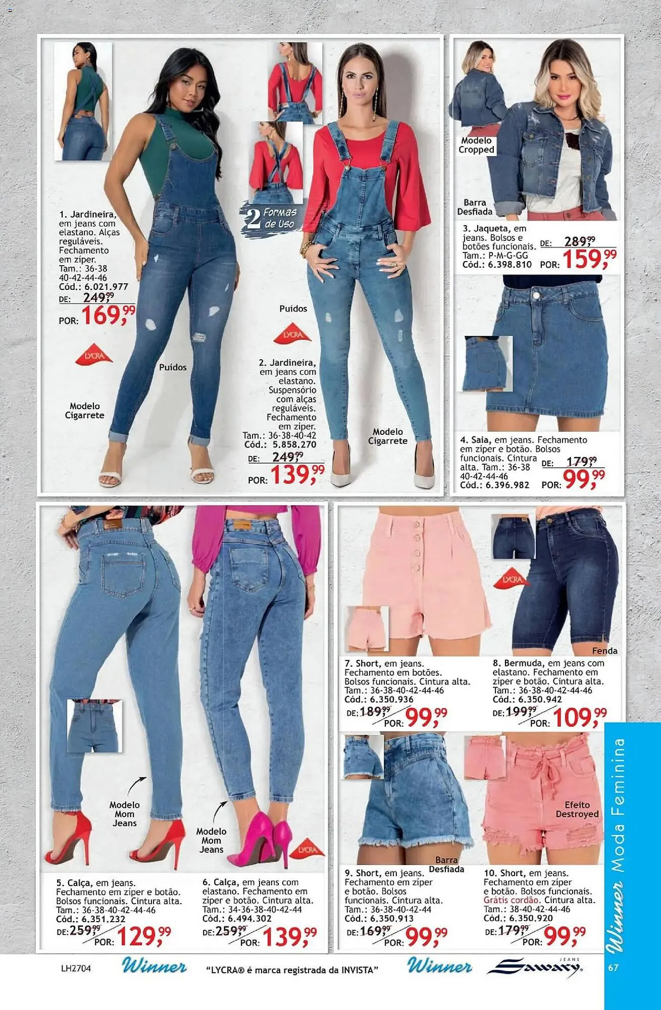 Encarte de Revista Quatro Estações 1 de abril até 1 de julho 2026 - Pagina 67