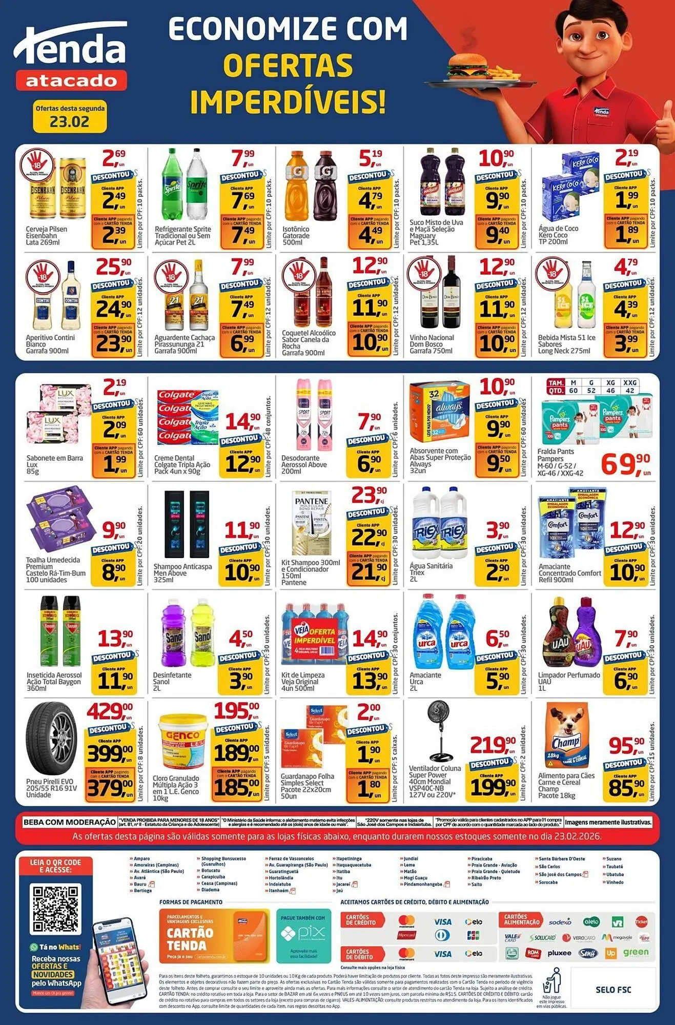 Encarte de Folheto Tenda Atacado 23 de fevereiro até 23 de fevereiro 2026 - Pagina 2