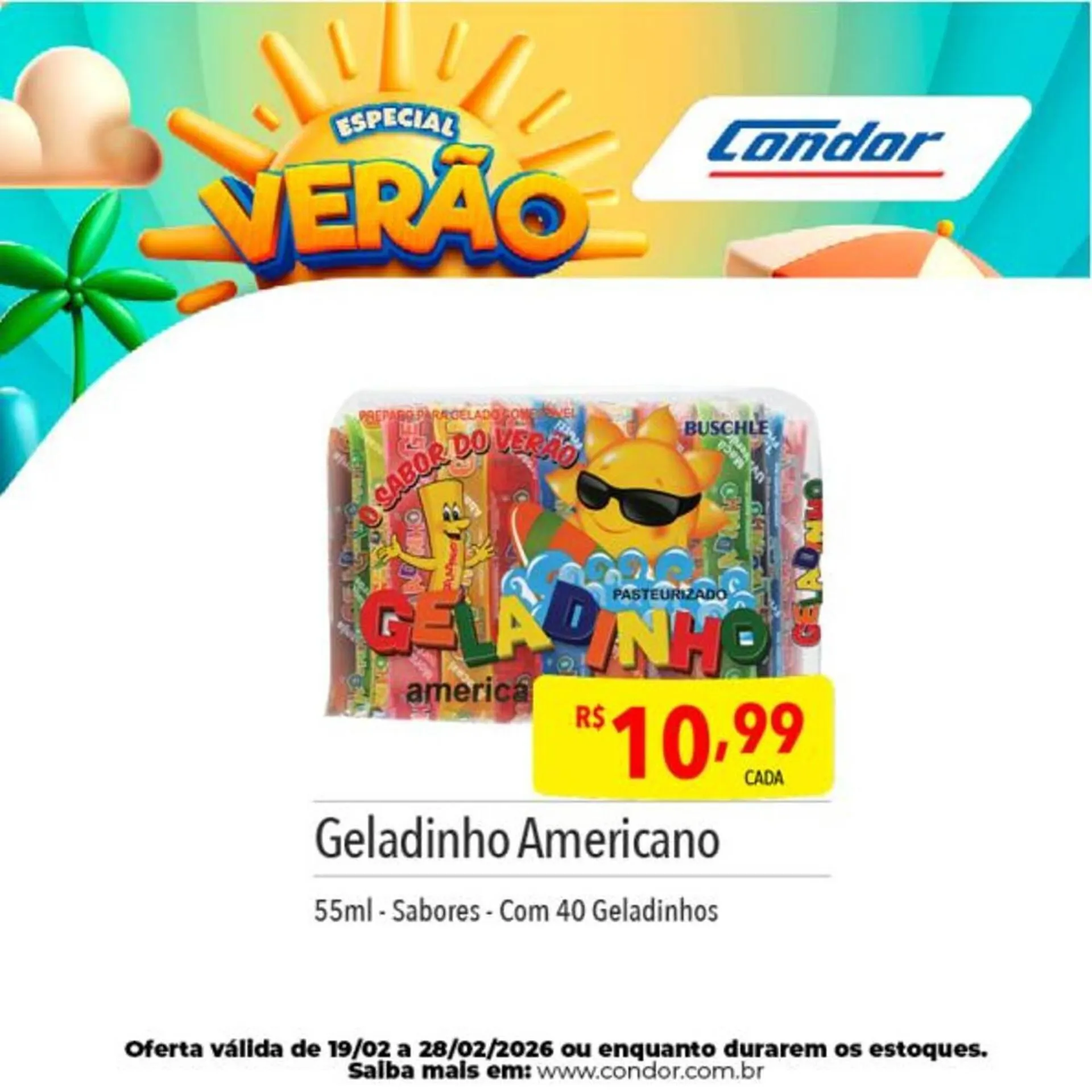 Encarte de Catálogo Supermercados Condor 19 de fevereiro até 28 de fevereiro 2026 - Pagina 5