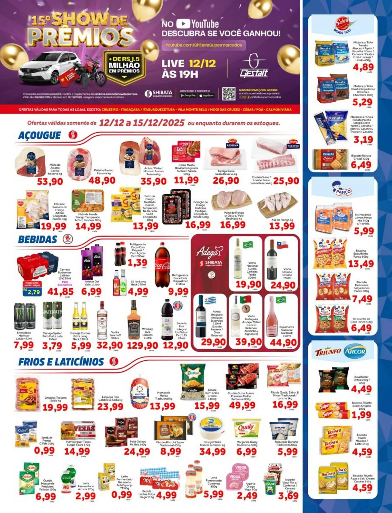 Folheto Shibata Supermercados - 1